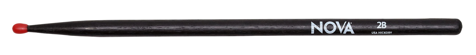 2BNB Drum Sticks, Nylon Tip, schwarz