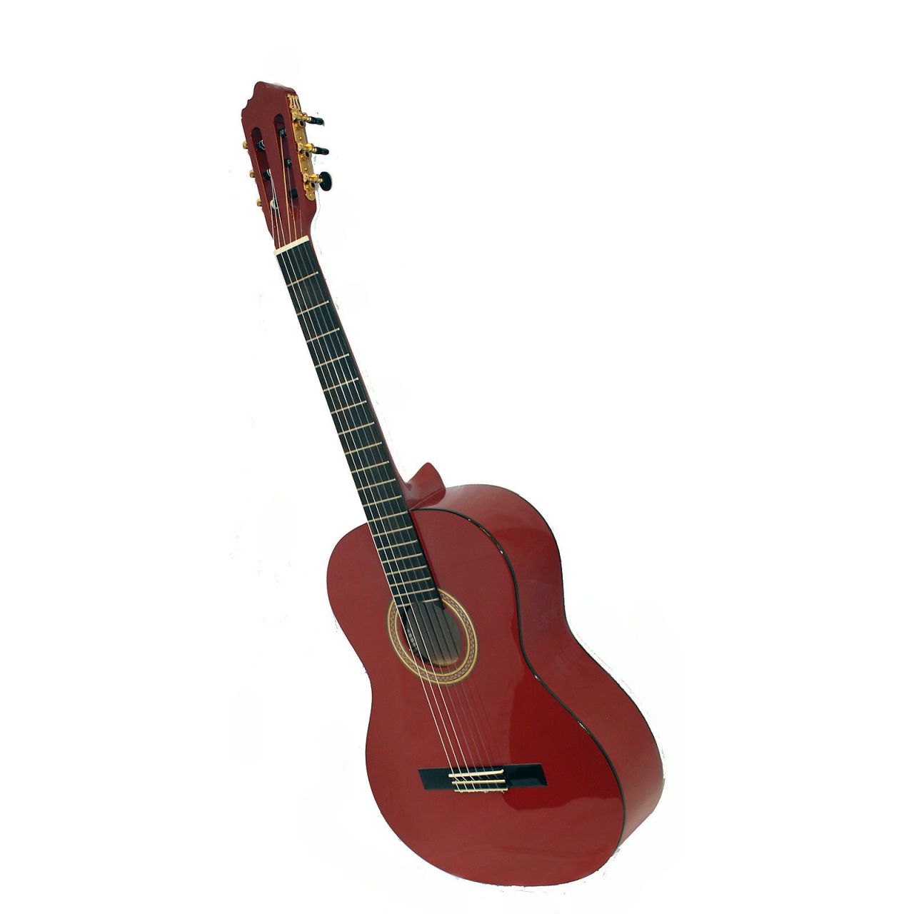 Glacial Konzertgitarre in Metallic Winered