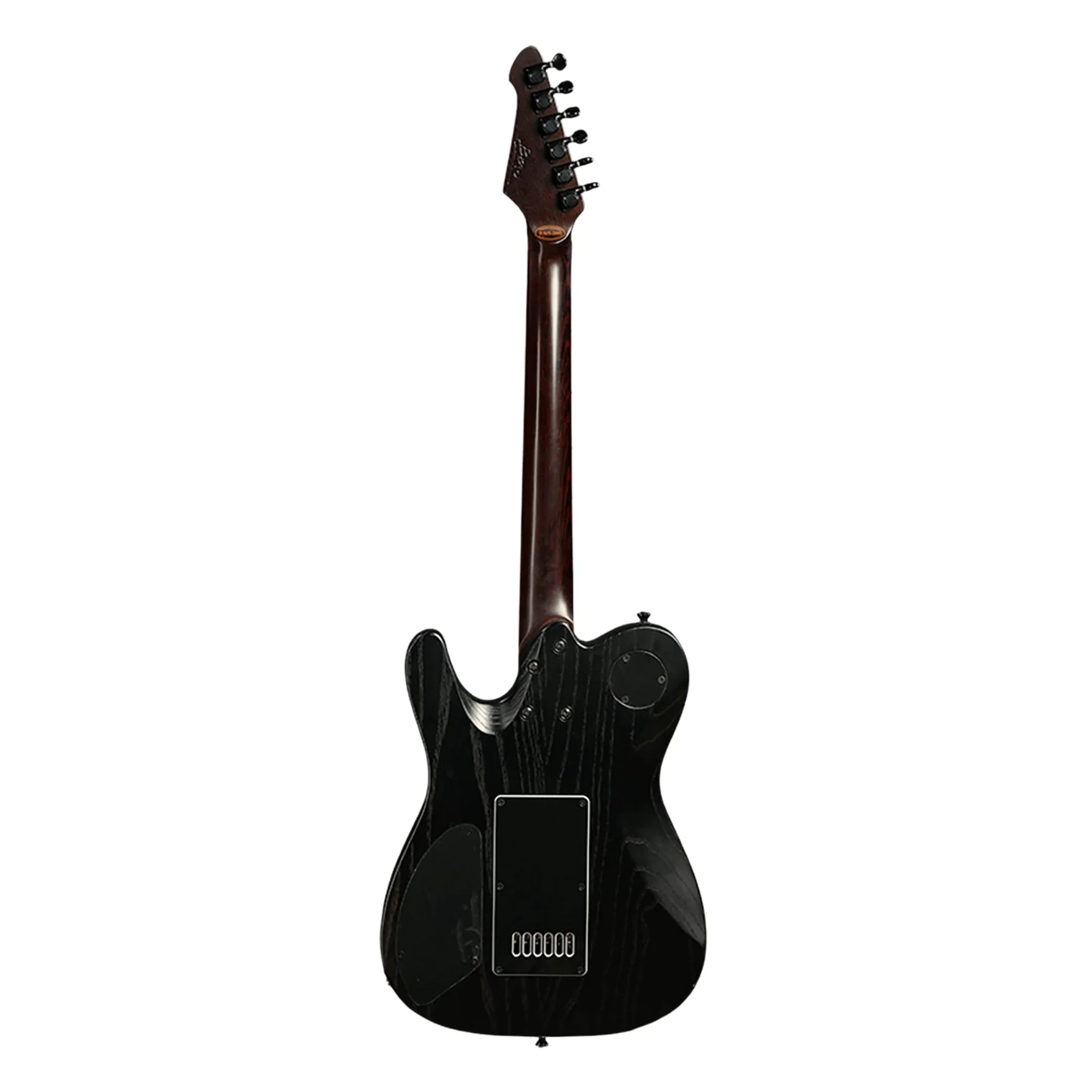 Signature Woodman BB Satin Rustic Black Evertune E-Gitarre
