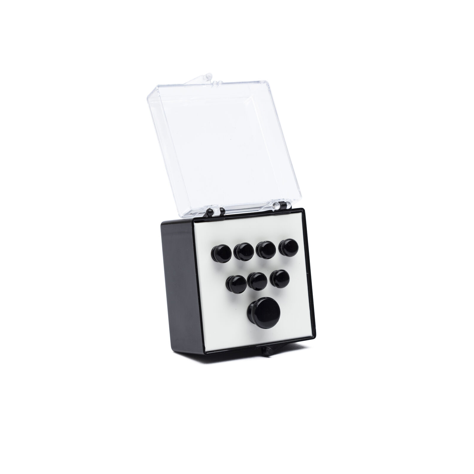 Pin Set, Plain Black Polished
