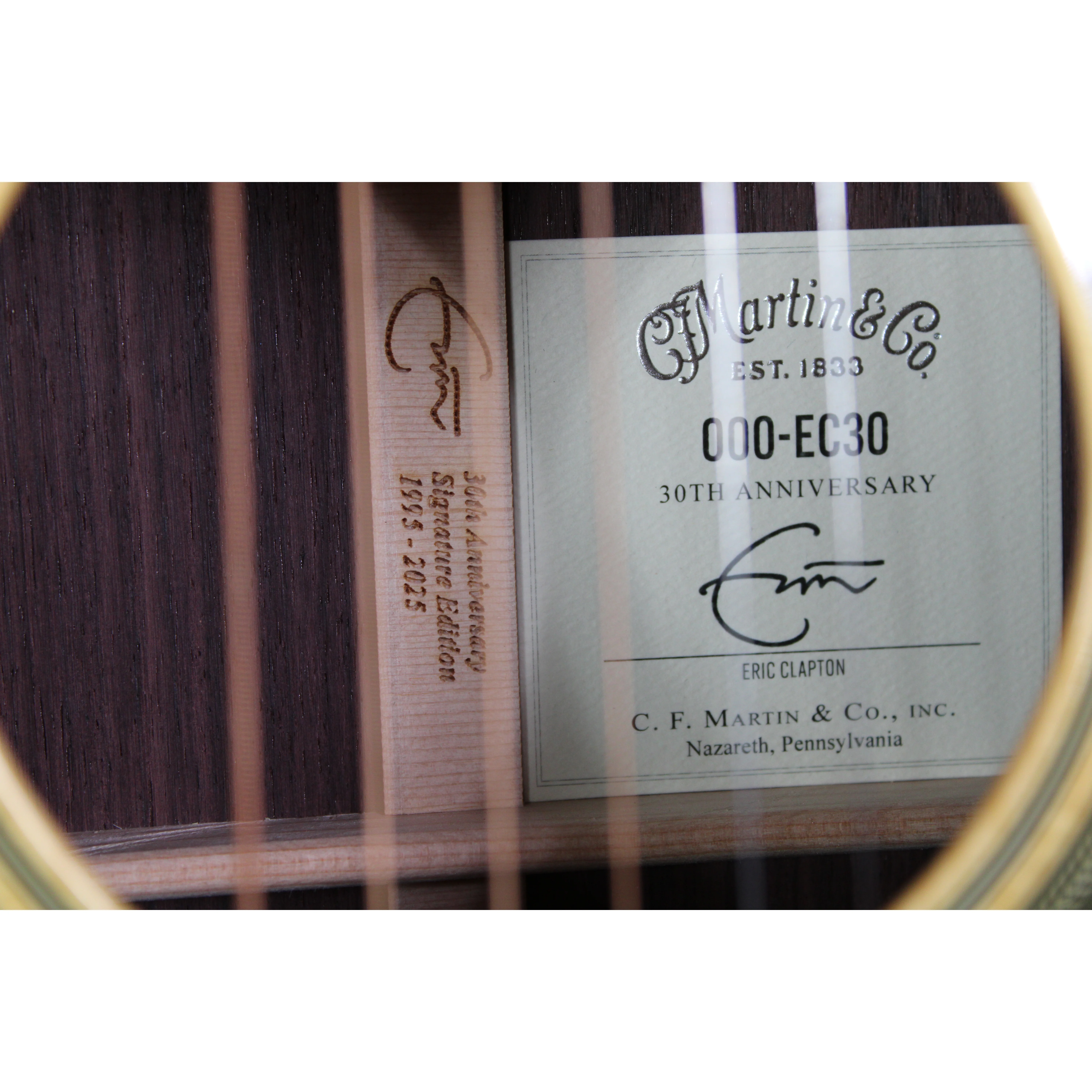 Martin Guitars 000-EC 30th Anniversary Korpus Seitenansicht