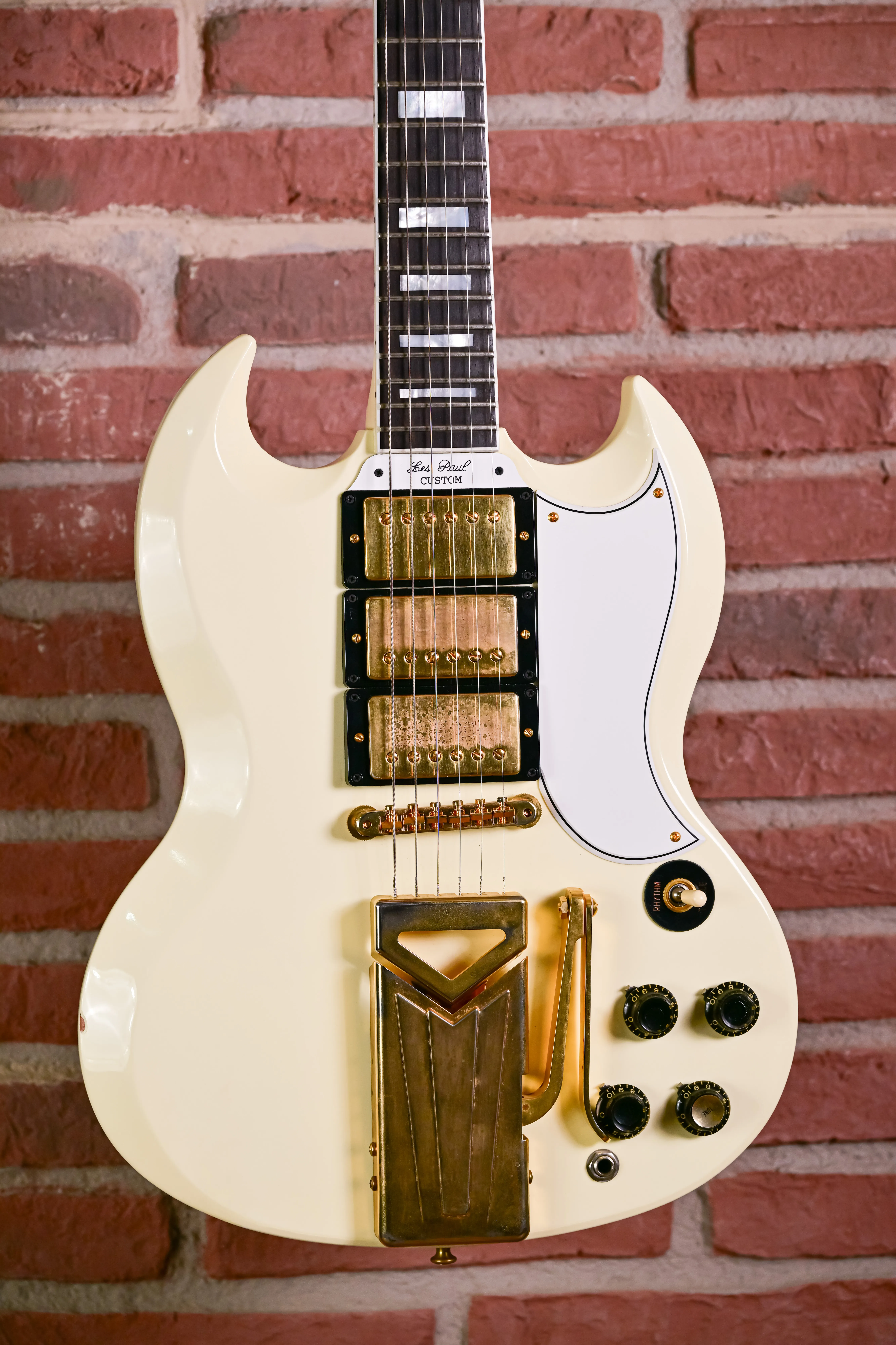 60th Anniversary 1961 SG Les Paul Custom VOS Polaris White (B-Stock)