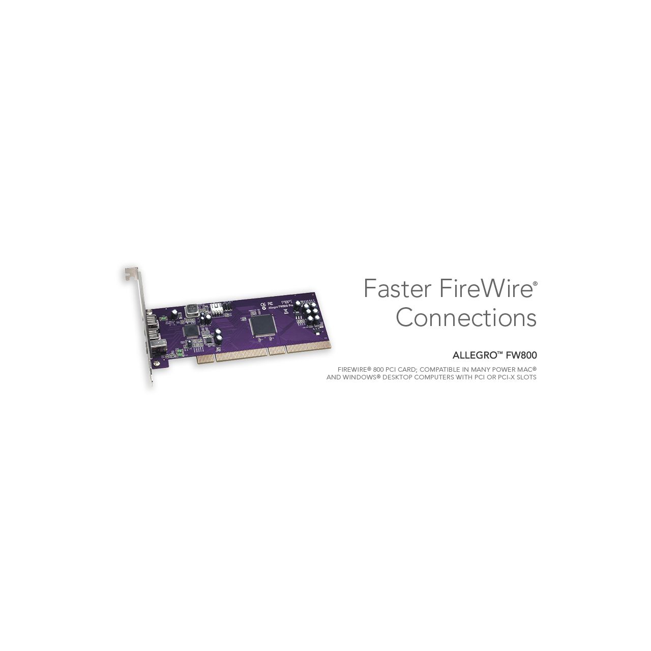 Allegro FW800 PCI
