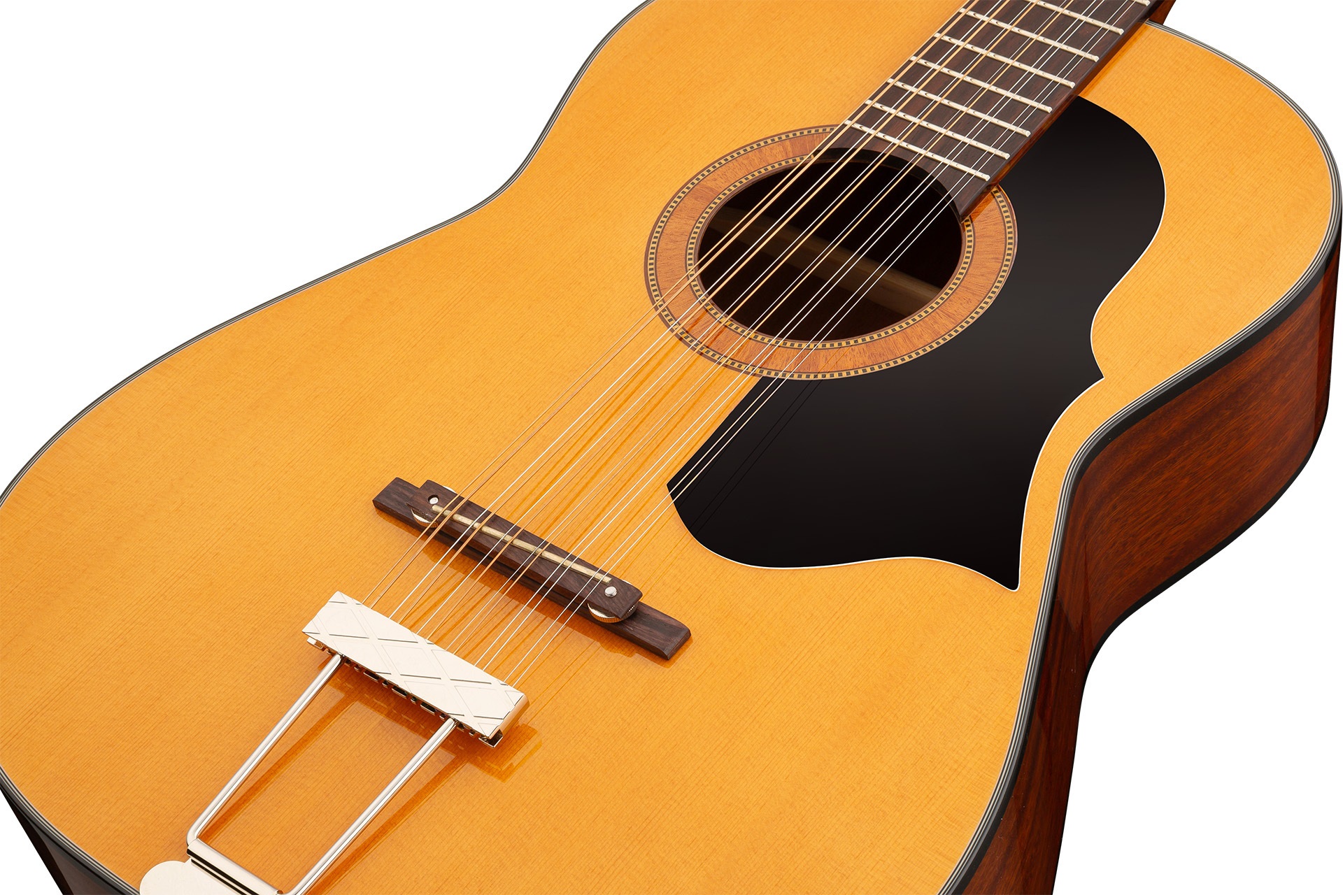 Vintage 05/024 Hootenanny 12-String, Vintage Tinted High Polish, Case