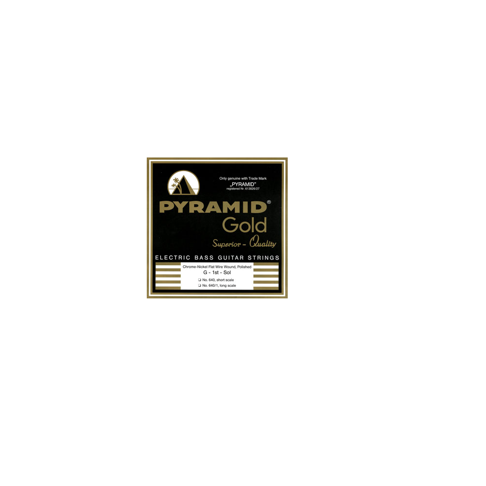 640 Gold Longscale Strings .040-100