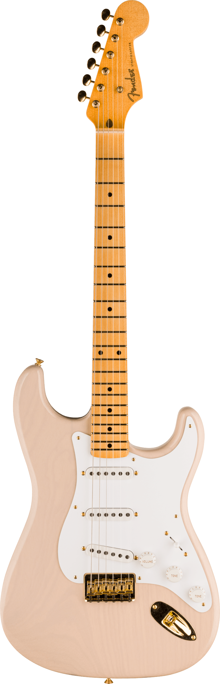 Limited Edition 1954 Hardtail Stratocaster DLX Closet Classic - Dirty White Blonde