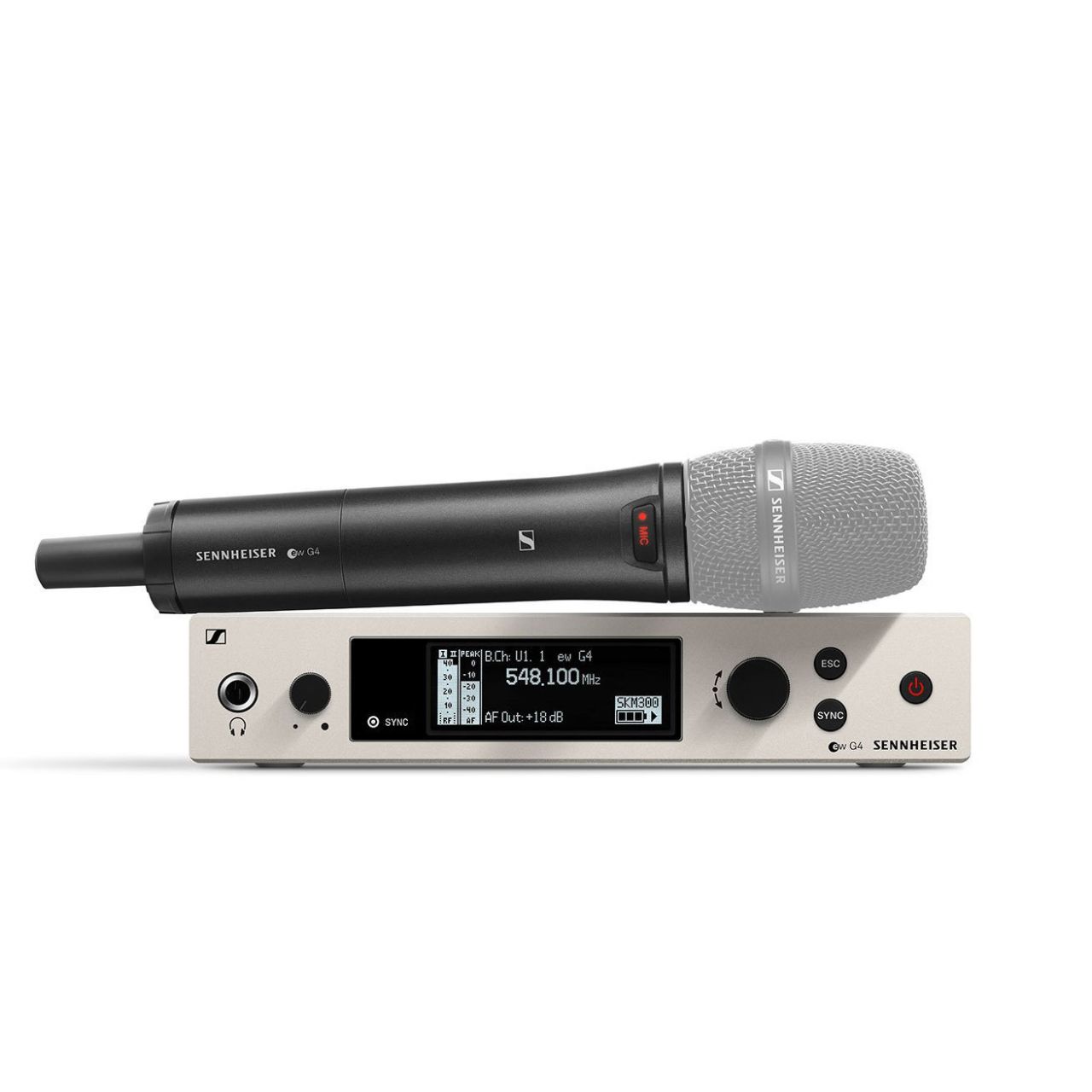 ew 300 G4-BASE-SKM-S-DW - Set mit je 1x: SKM 300 Mute-Taster ohne Kapsel, EM 300-500, NT 2-3, GA 3, 