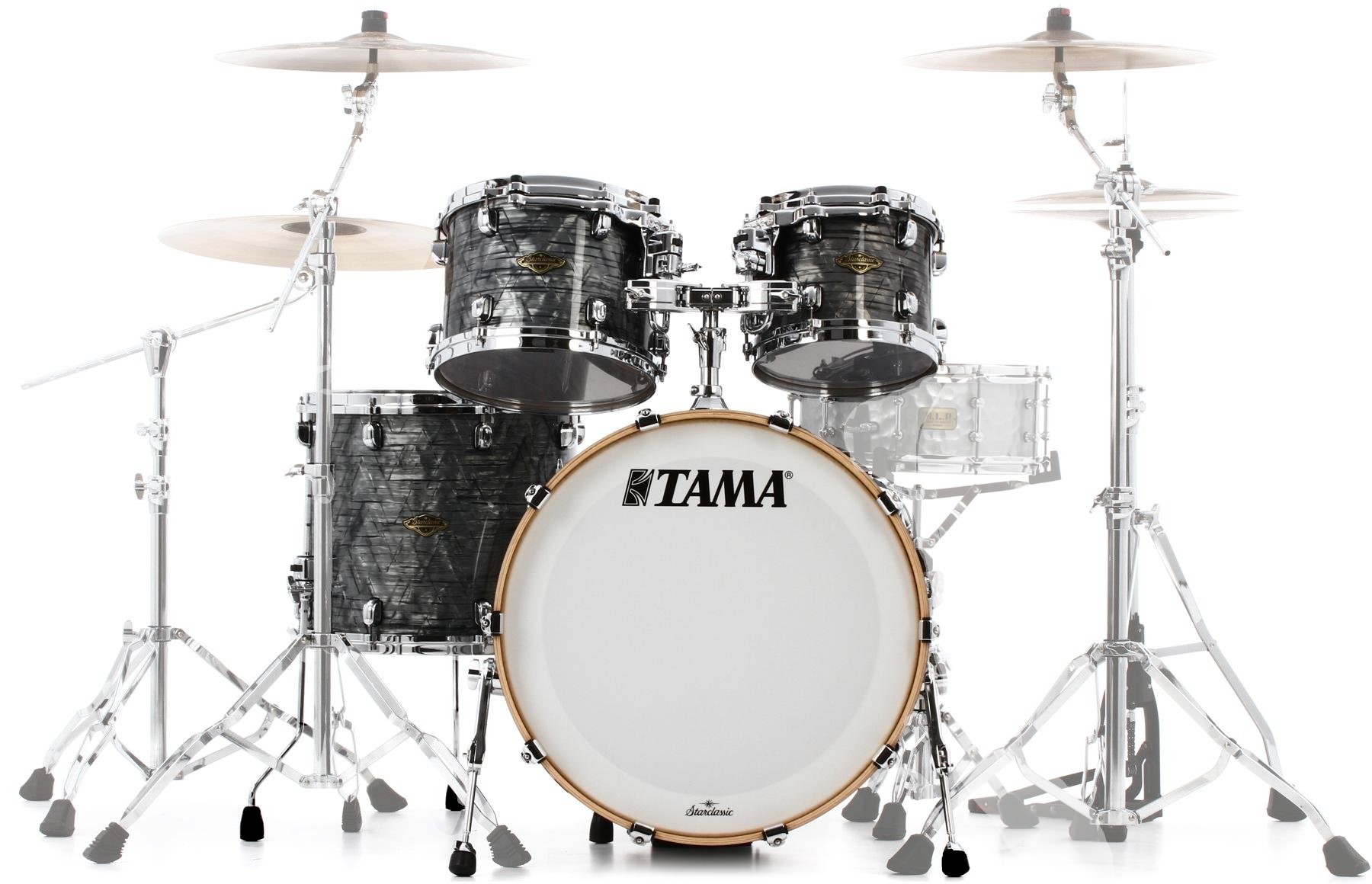 Starclassic 22" Kesselsatz Walnuss / Birke in Charcoal Onyx