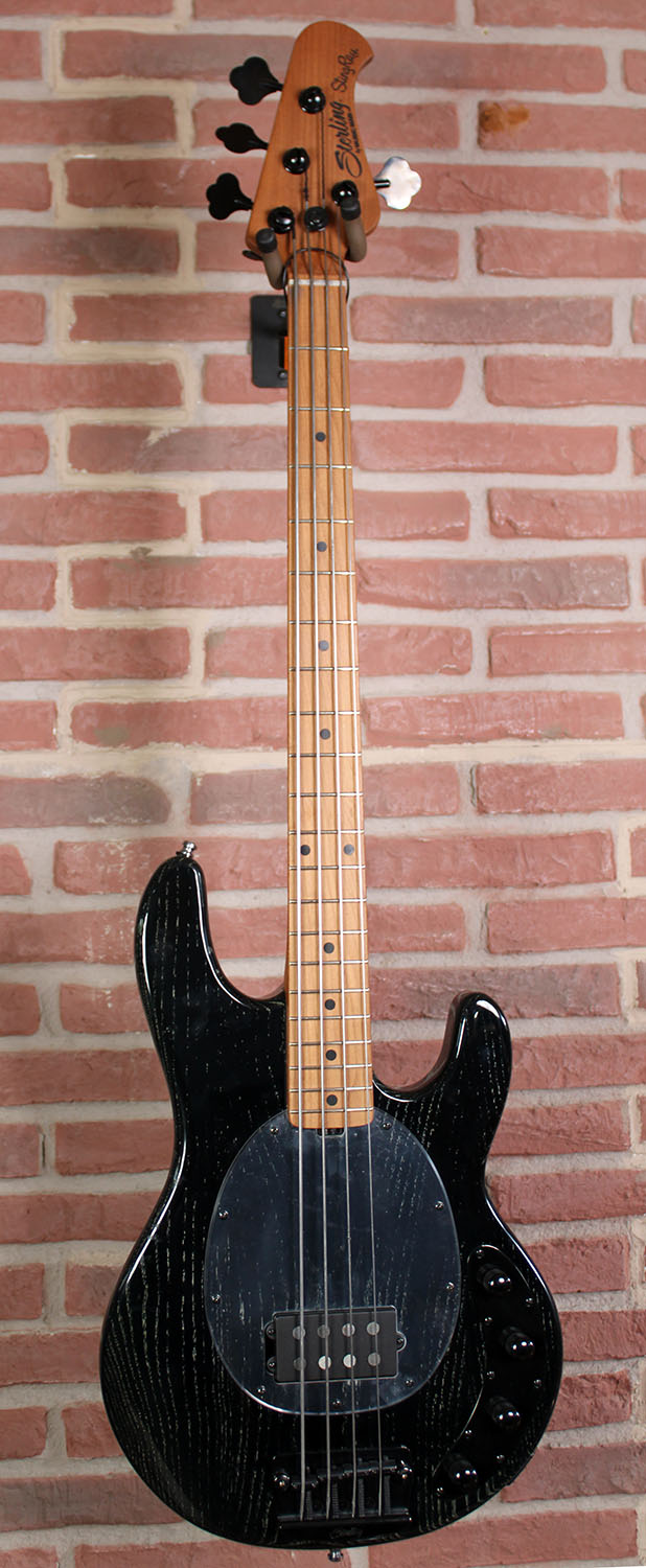 Stingray Ray34 Sassafras Roasted Maple Neck Black (Kommissionsware)