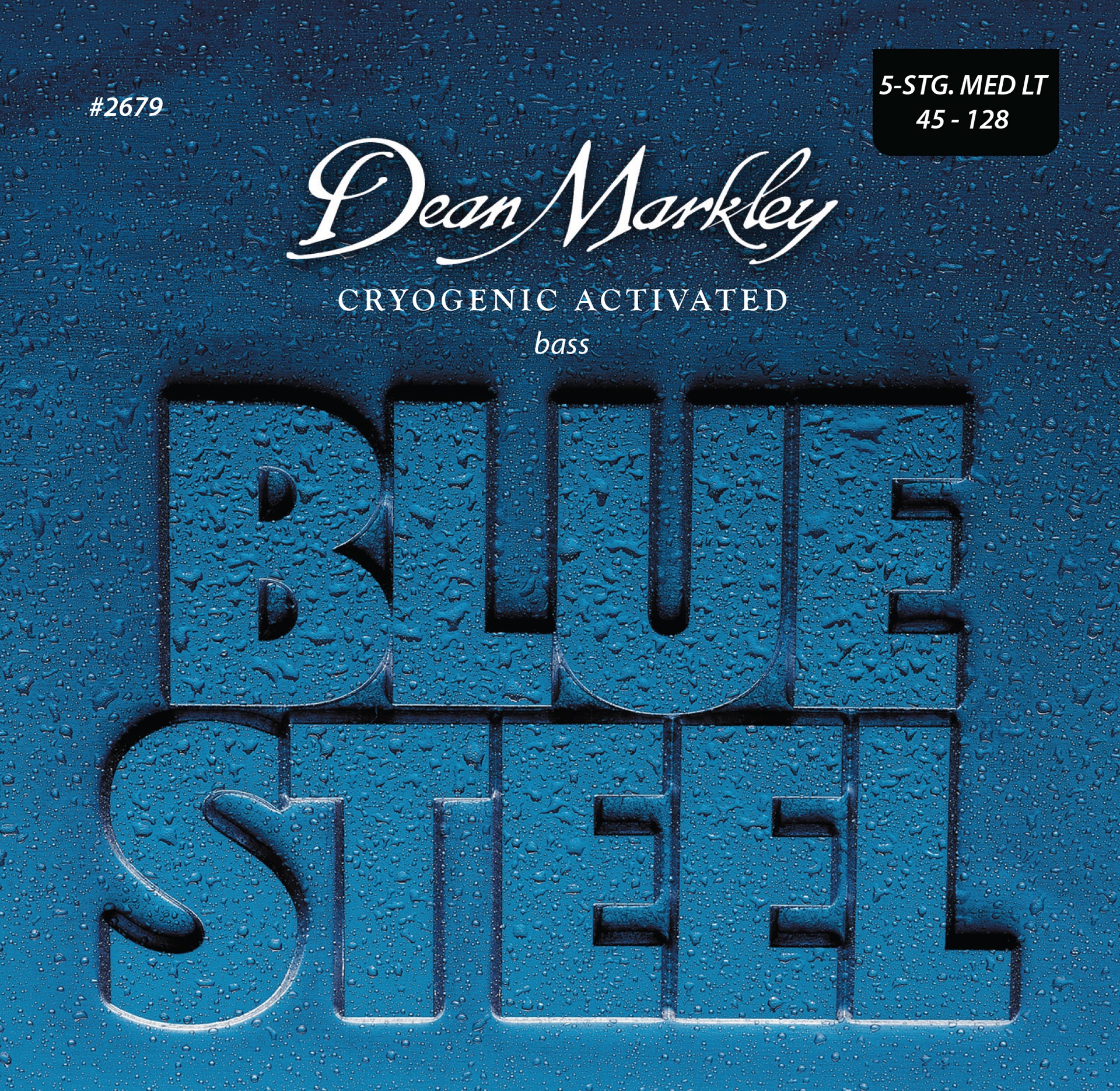 Blue Steel - 2679 - Electric Bass String Set, Stainless Steel, 5-String, Medium Light, .045-.128