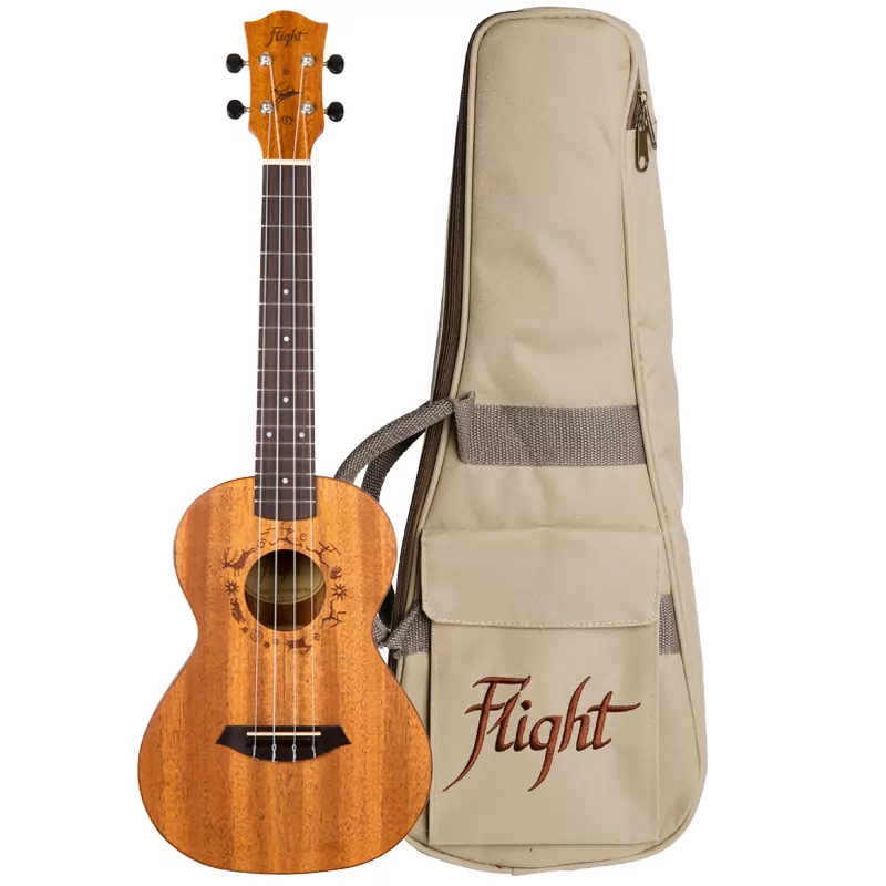 DUT34 EQ Electro-Acoustic Tenor Ukulele Mahagoni