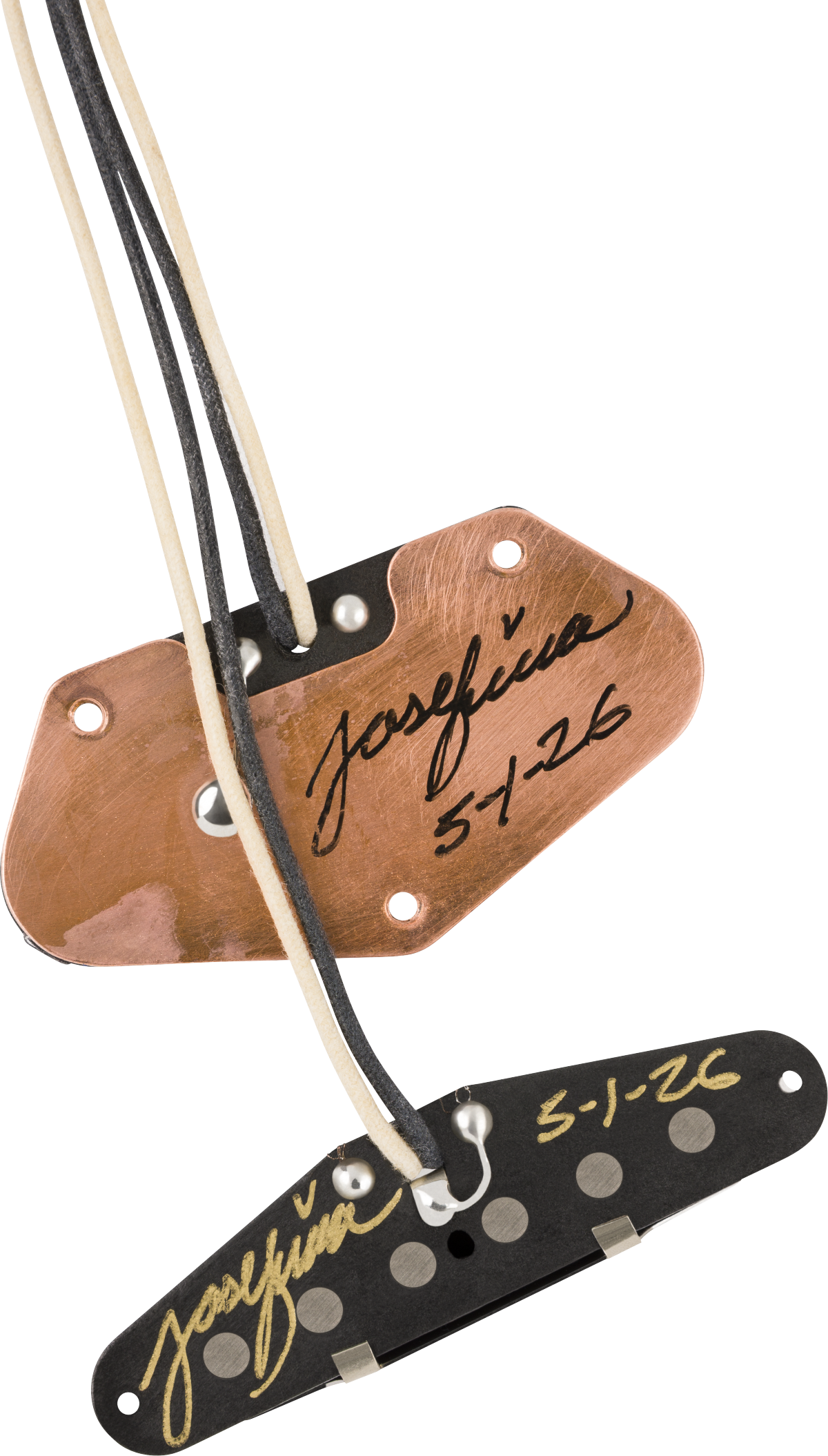 Josefina Hand Wound Red Hot Telecaster Pickups