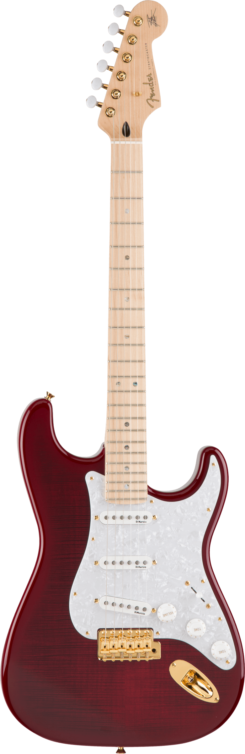 Richie Kotzen Stratocaster  Transparent Red Burst
