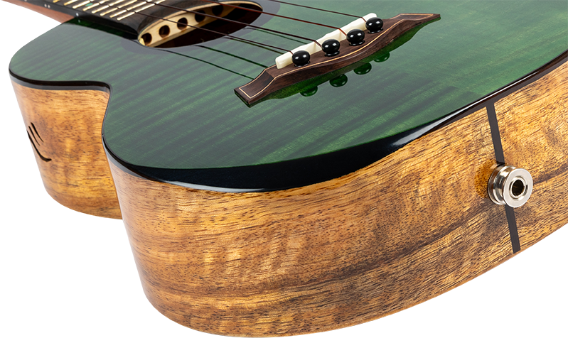 Comet EQ-A Tenor Green Ukulele