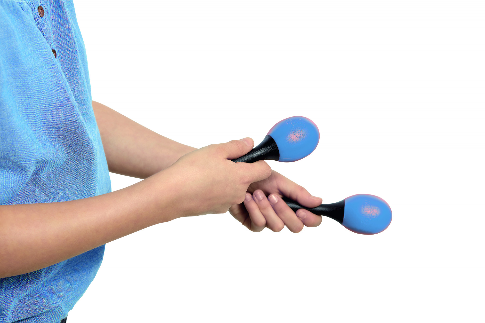 Egg Maracas Blau 6" – Percussion Rassel