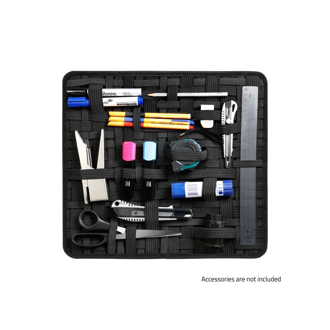 Adam Hall Accessories 8740 XDSB - Organizer für Rackschubladen etc. 390 x 350 mm