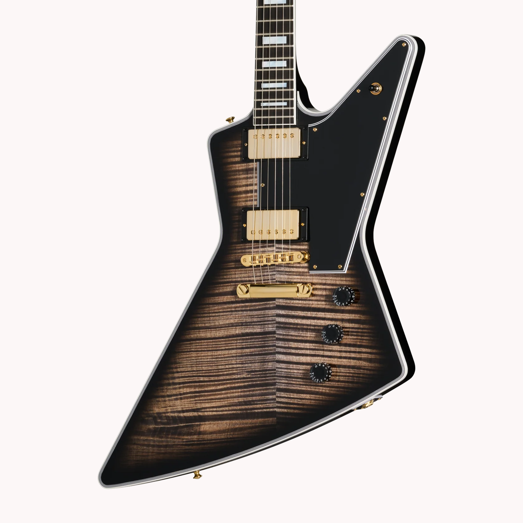 Explorer Custom Figured Cobra Burst VOS