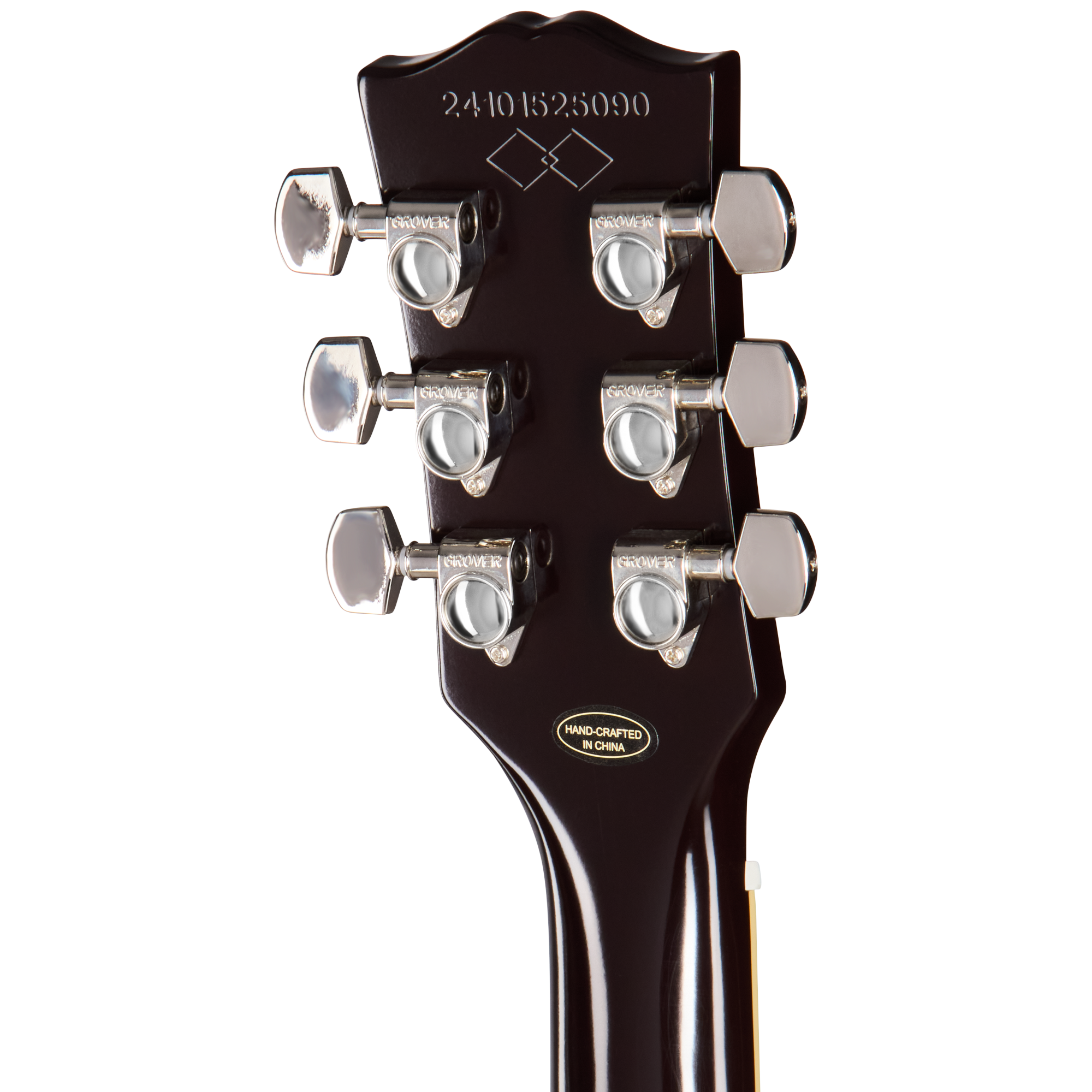 Epiphone Jeff Beck 1954 Les Paul Oxblood Hinter-Obenansicht 