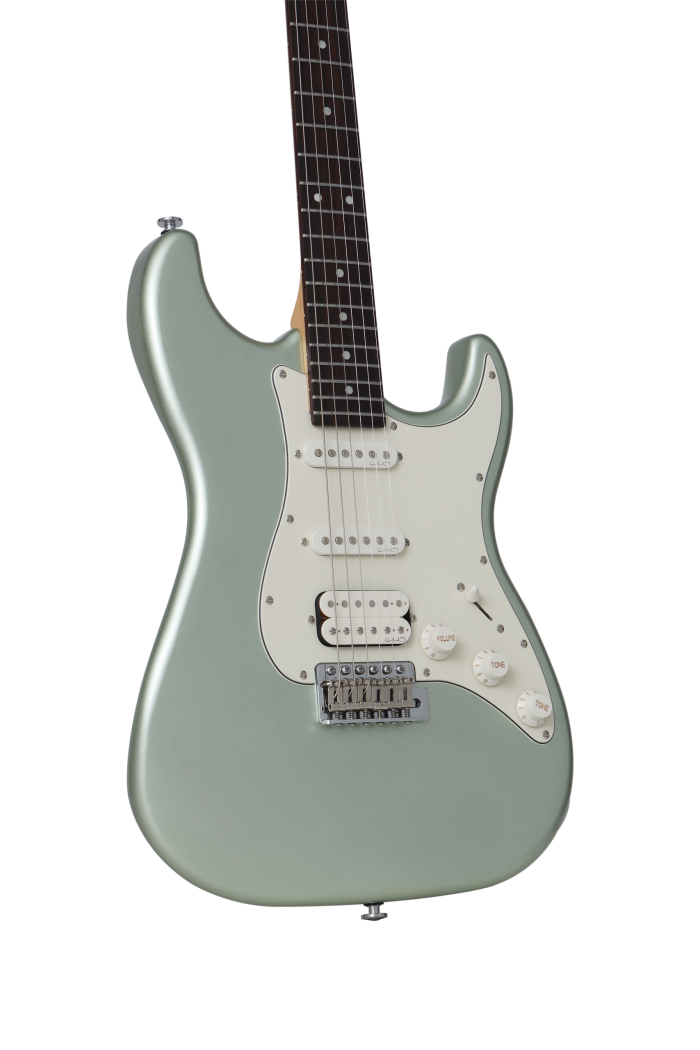 KS-Classic SSH Rosewood Mint Metallic Green E-Gitarre