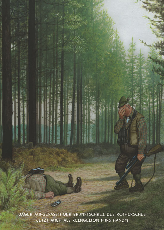 Jäger-Klingelton Postkarte