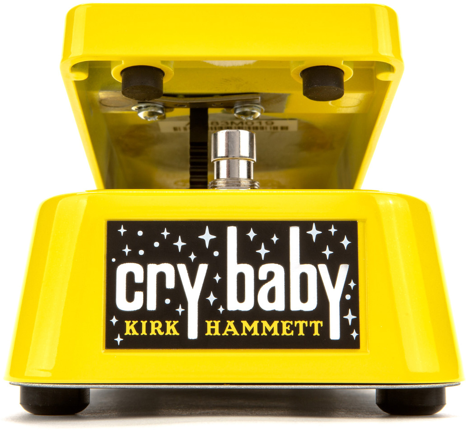 Signature - Kirk Hammett Cry Baby Wah - Yellow Sparkle Edition 