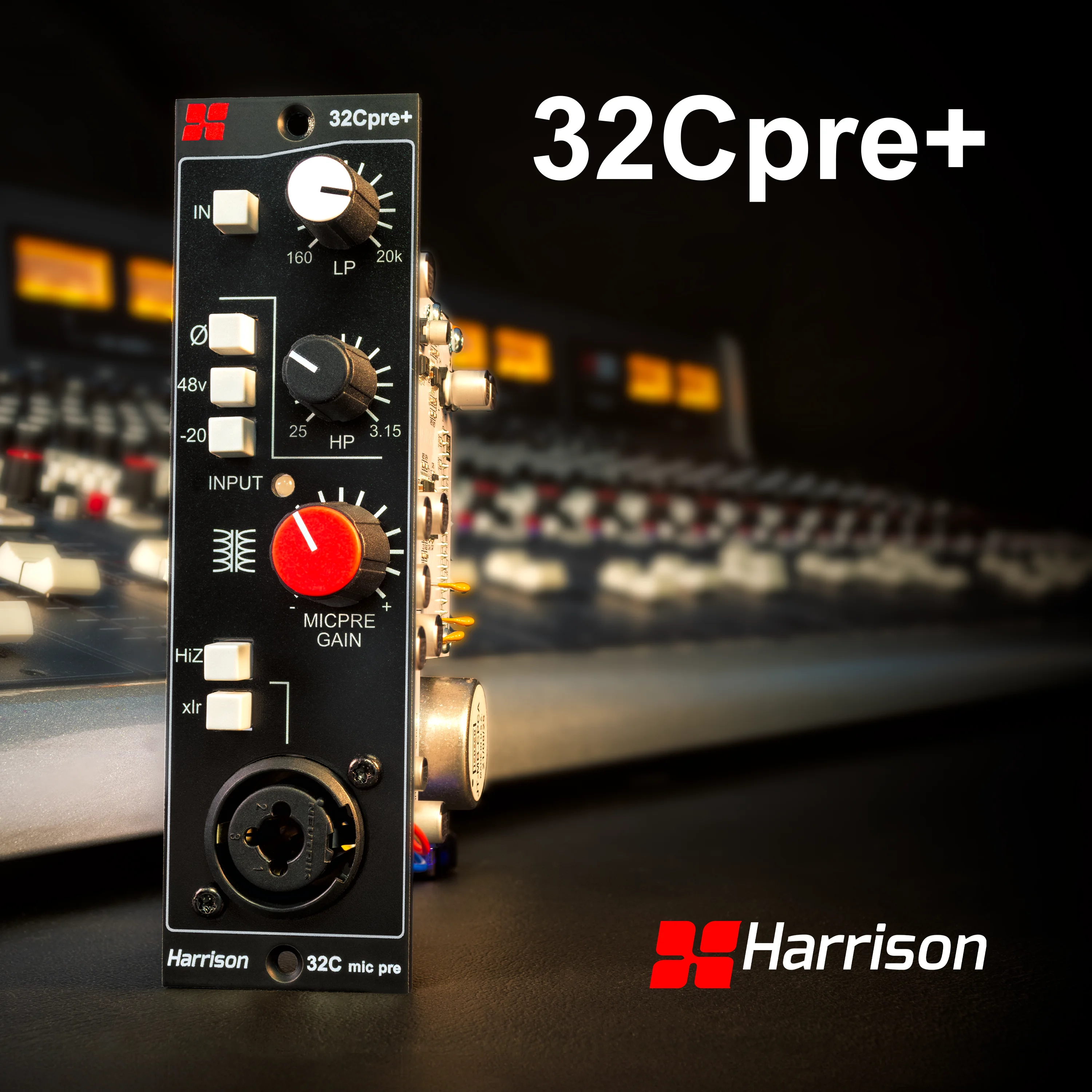 32Cpre+ - Vorverstärker-Modul im API 500-Format 