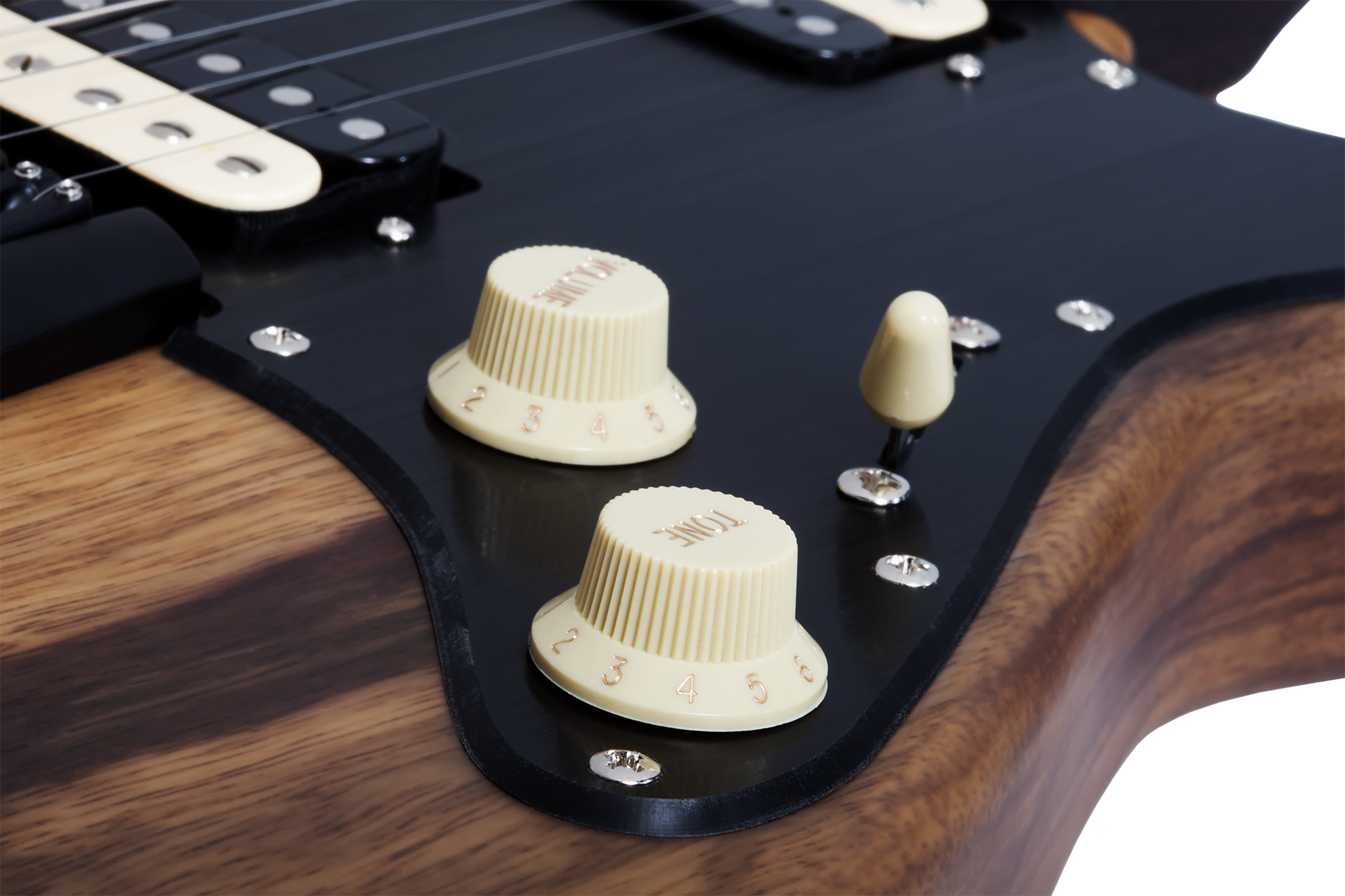 Sun Valley Super Shredder Exotic Black Limba E-Gitarre
