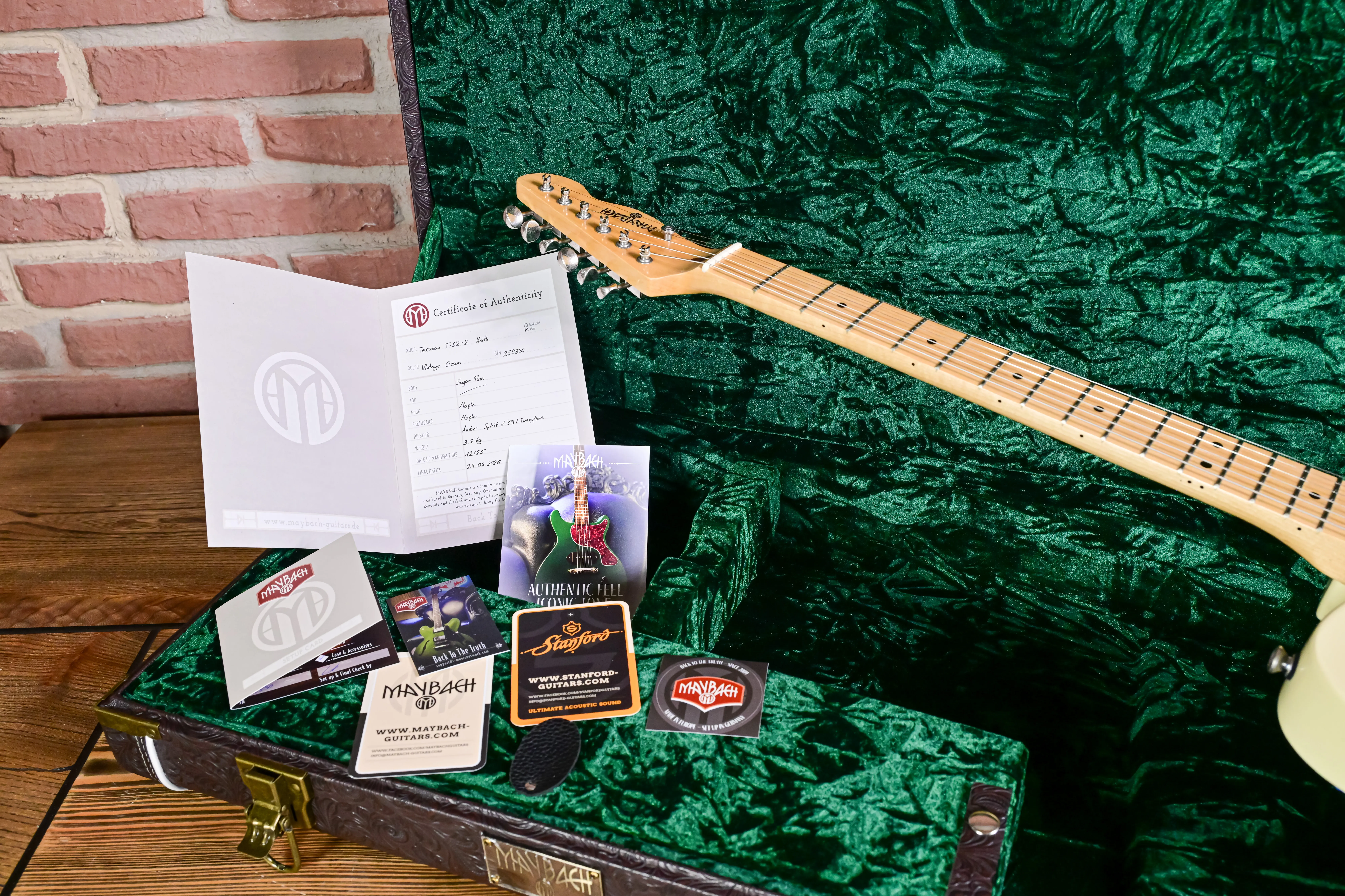 Texonian T52-2 Vintage Cream-Keith E-Gitarre