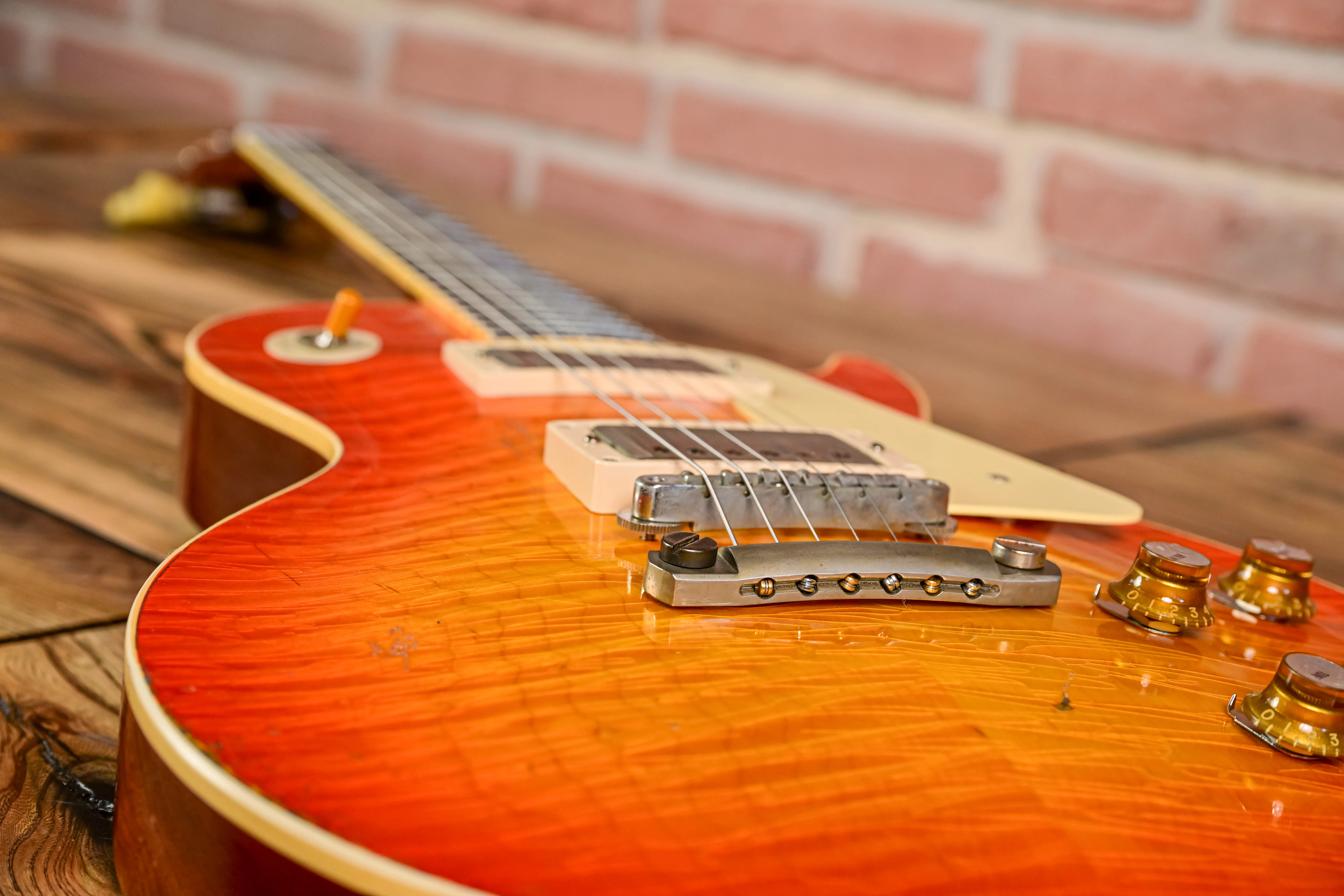 1960 Les Paul Standard Reissue Murphy Lab Heavy Aged Tangerine Burst