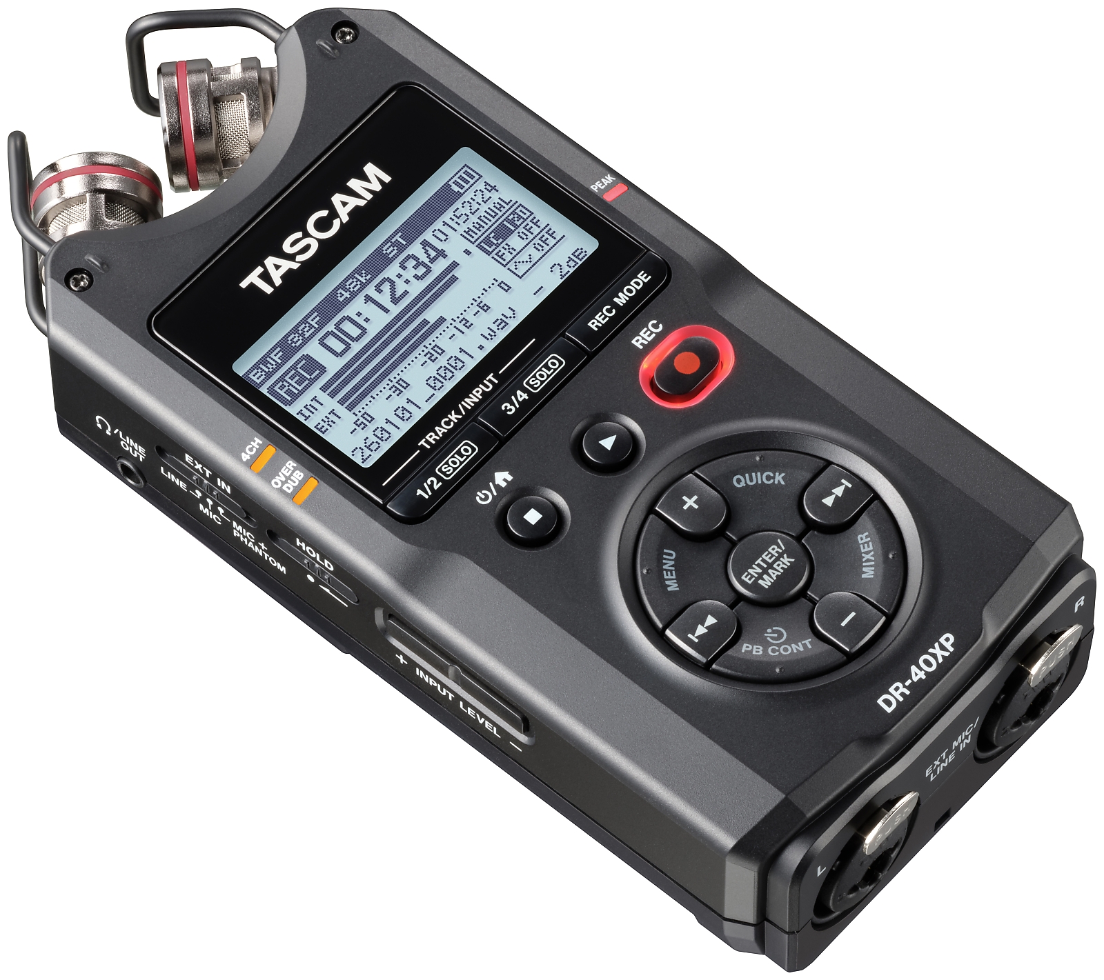 DR-40XP 4-Spur-Audiorecorder