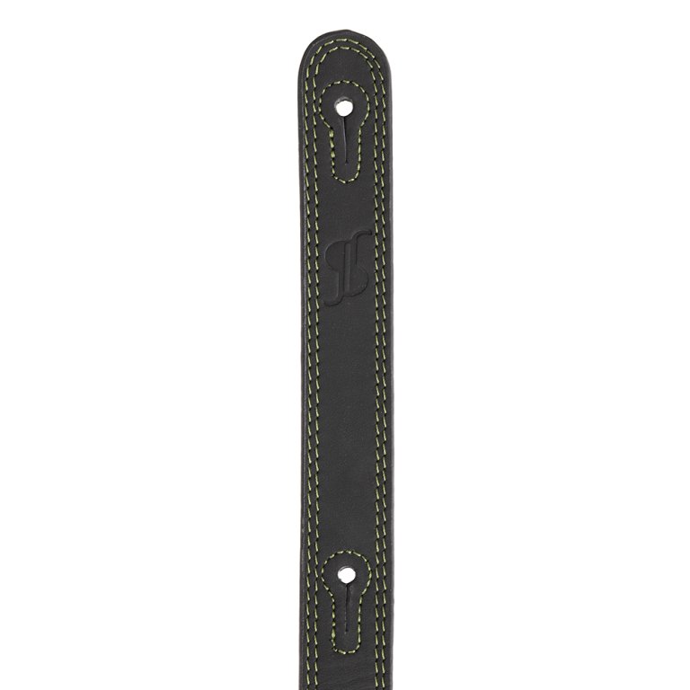 Gitarrengurt Leder Green
