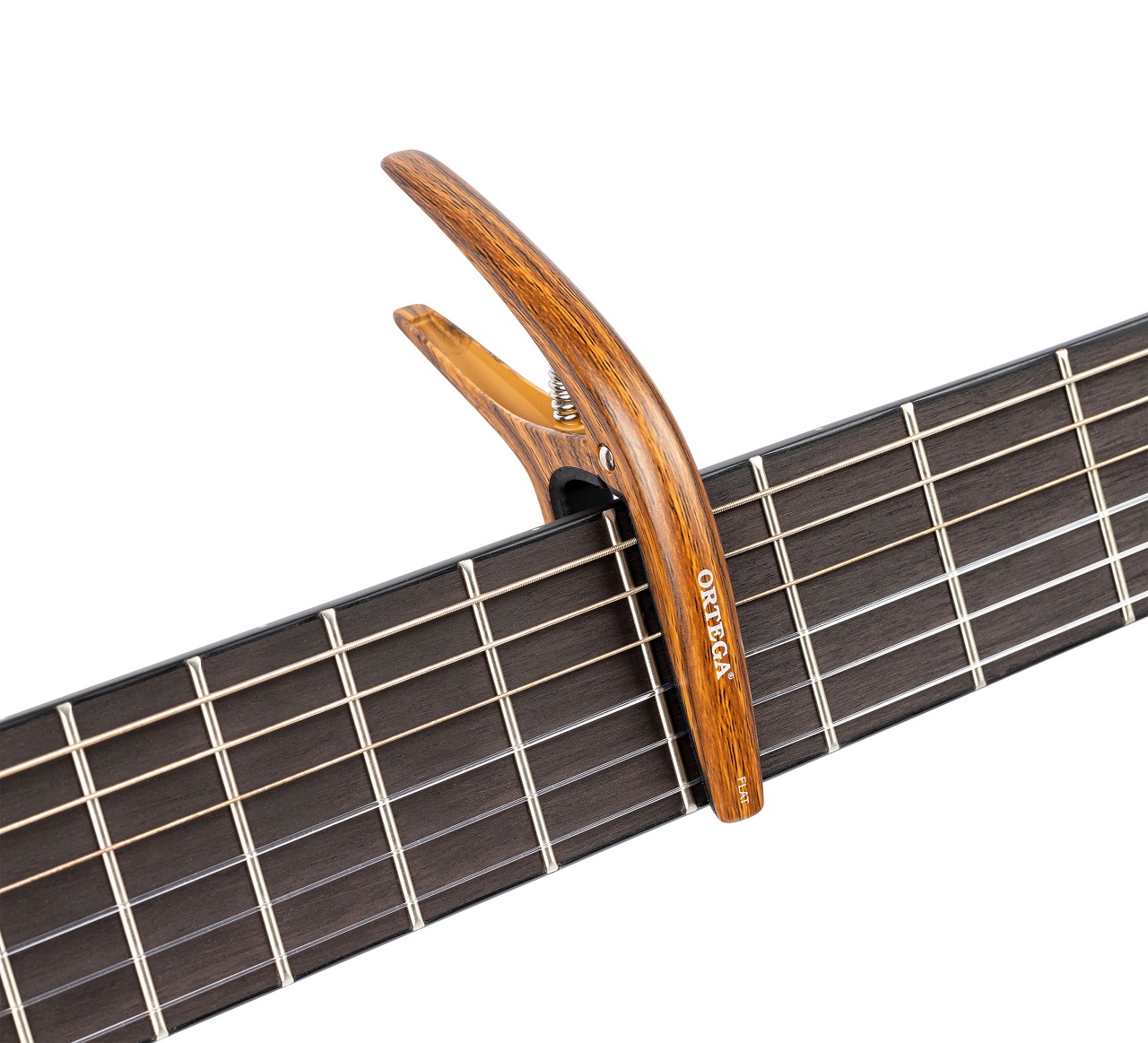TWCAPO-WND  Twincapo 2 in1 für flache und gerundete Griffbretter Walnut