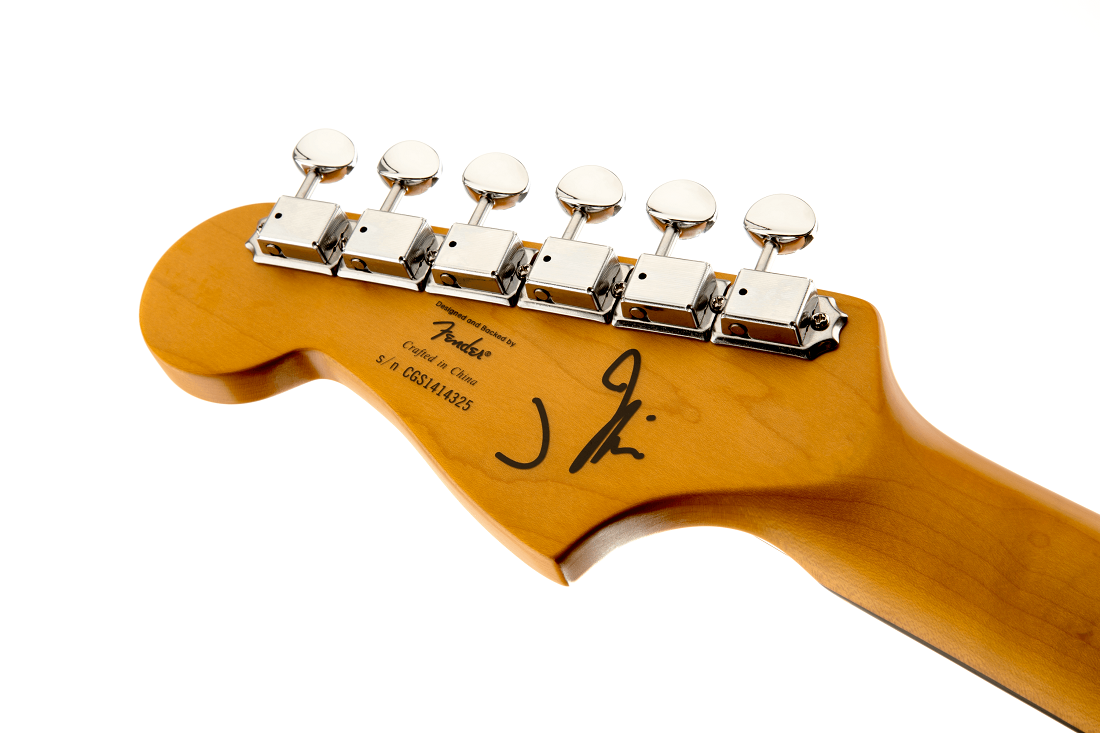 J Mascis Jazzmaster®, Vintage White - E-Gitarre