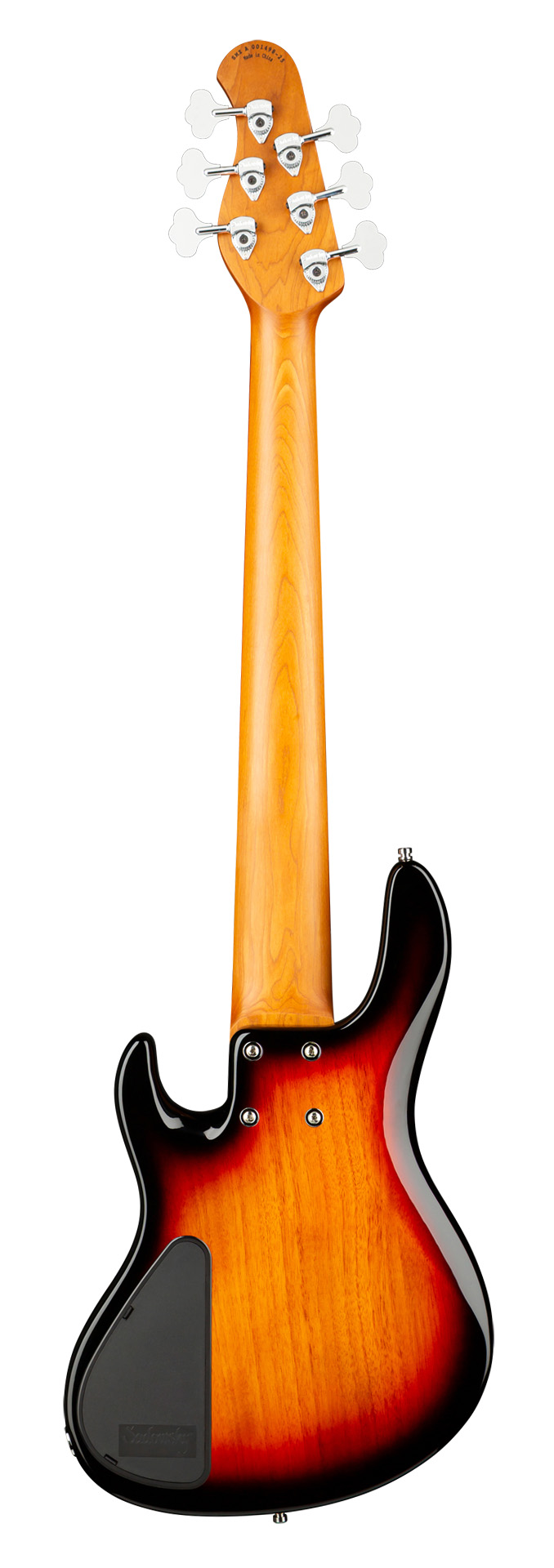 MetroExpress 24-Fret Vintage J/J Bass 6-String Tobacco Sunburst