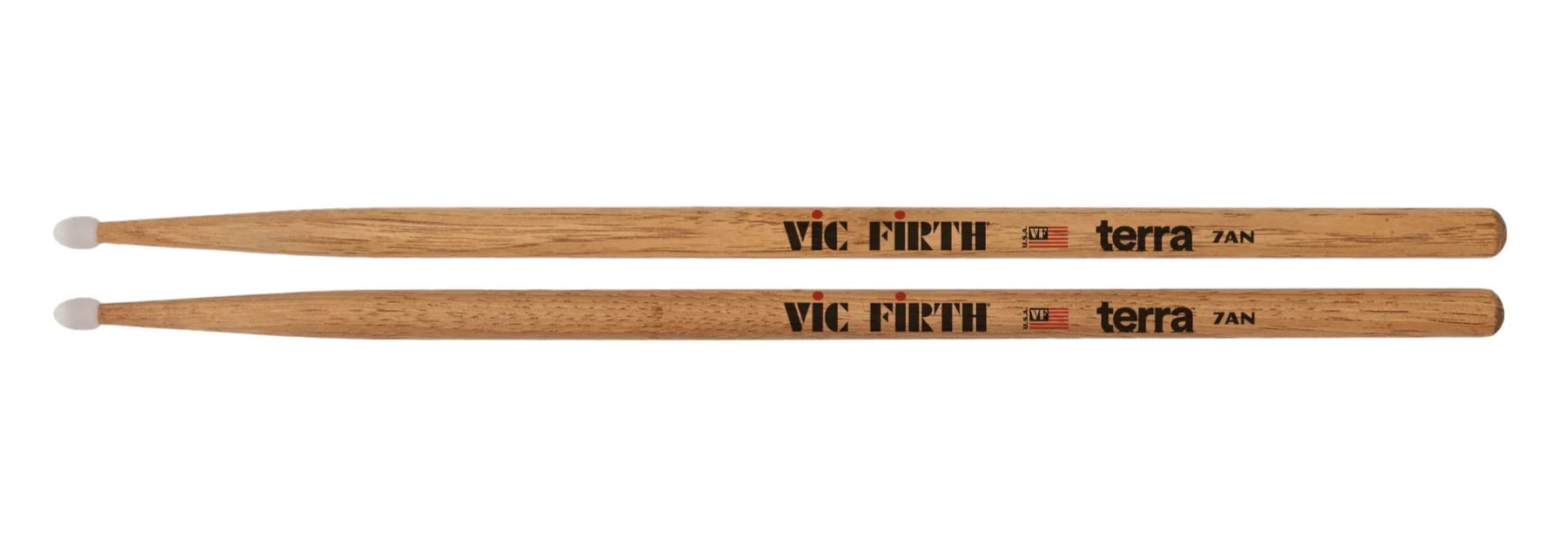 Drum Sticks, Terra Serie, 7ATN, Nylon Tip
