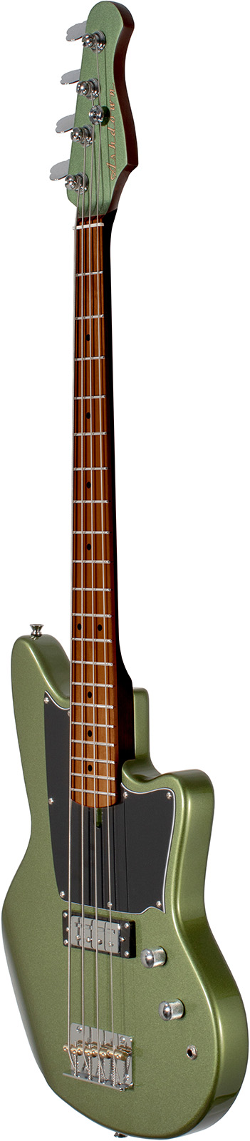 Roasted Capri Onyx Green 4-String E-Bass