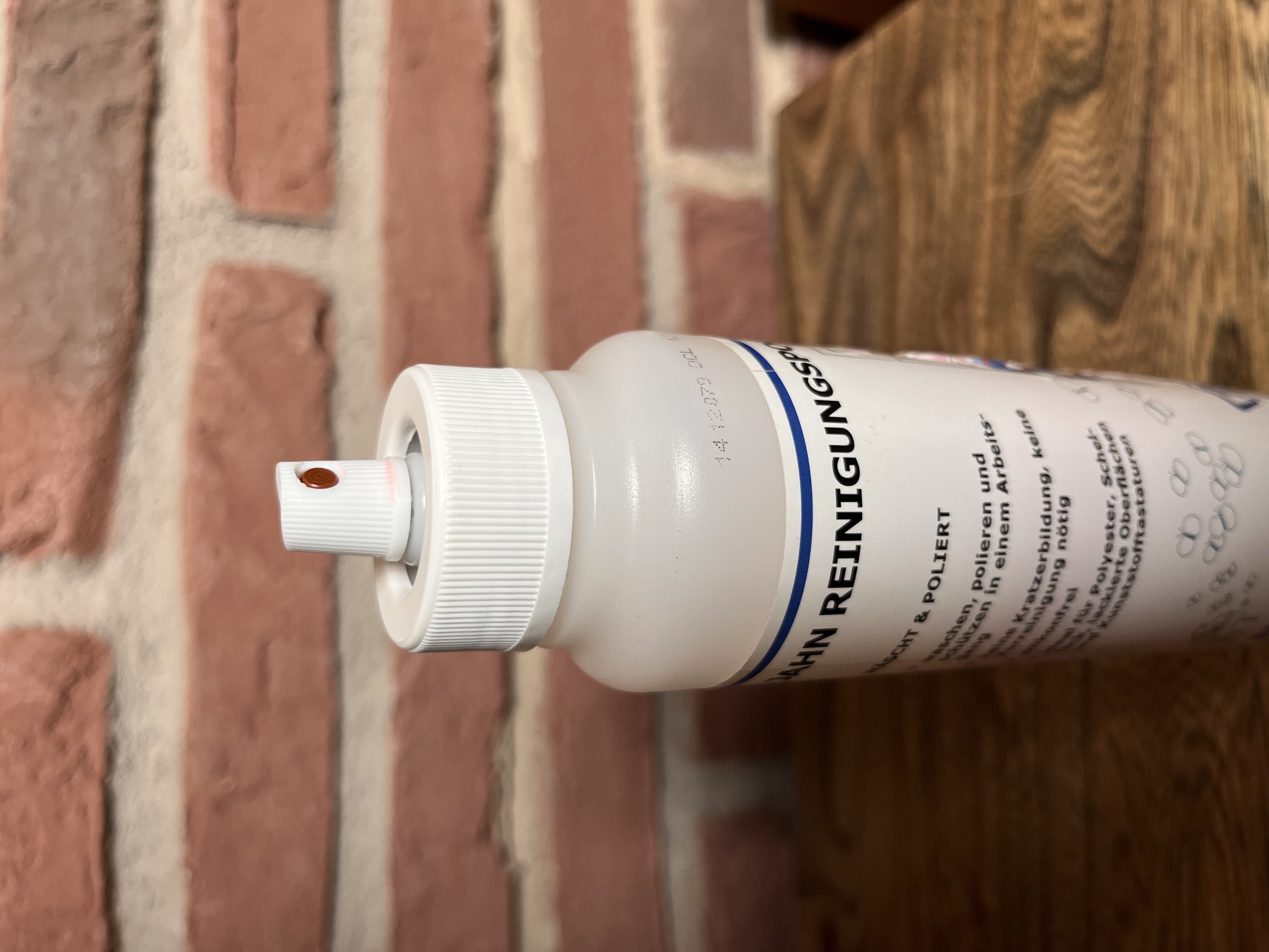 Reinigungspolitur, Pumpspray