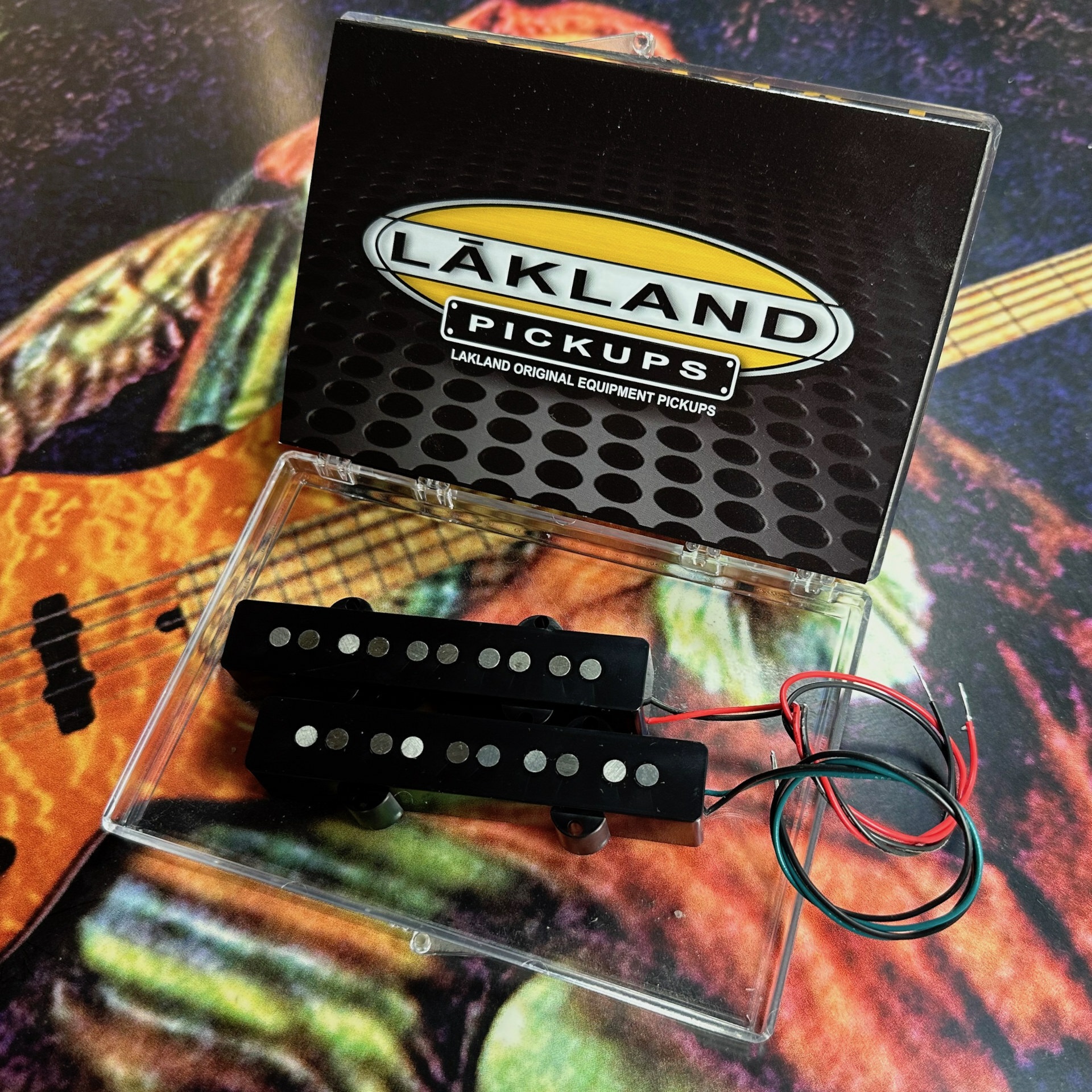 LH J5 Single Coil Bass Pickup Set - 5-String