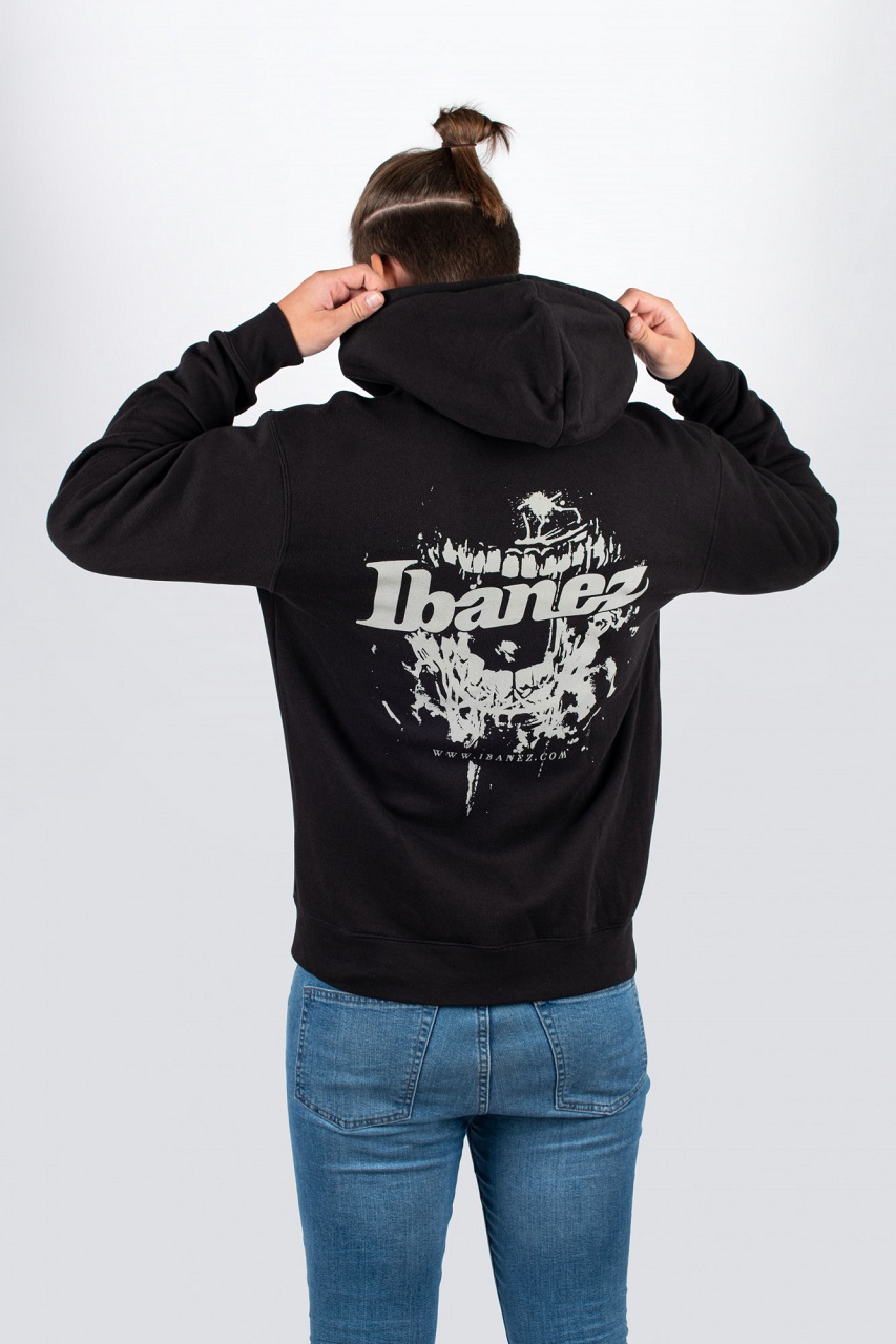 Zip-up Hoodie Black - XXL
