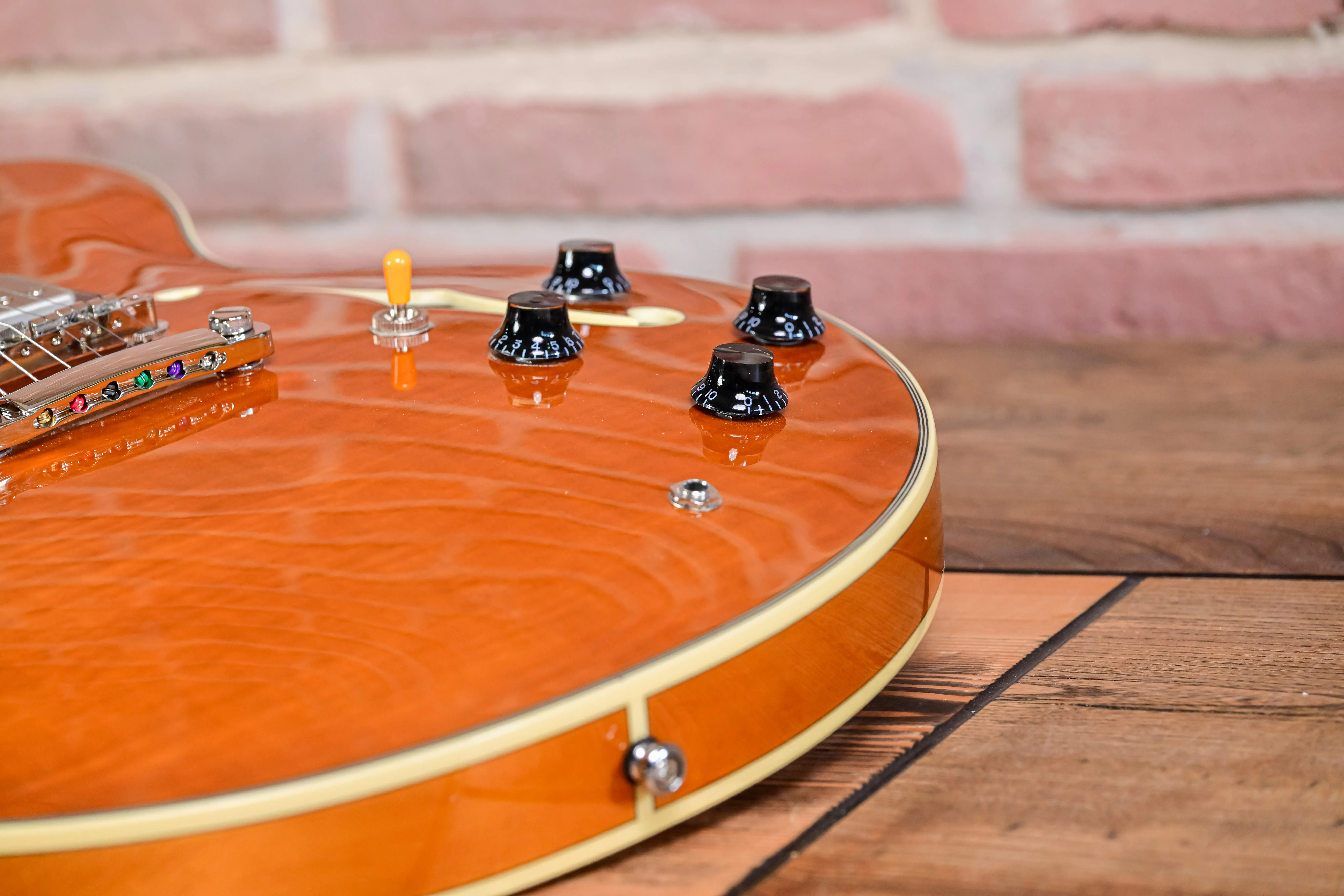 CR Thinline 35 FM Vintage Blonde Semi-Hollowbody