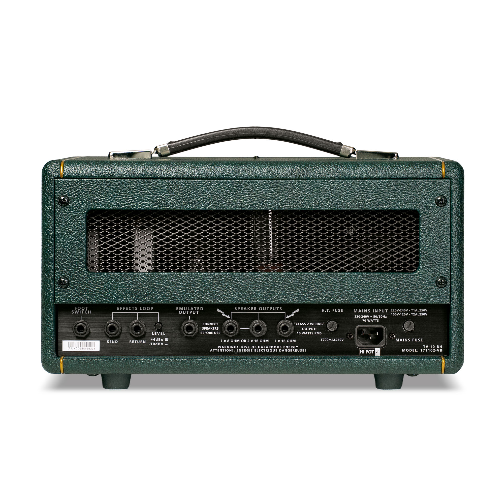 TV-10 B EL34 Head Olive