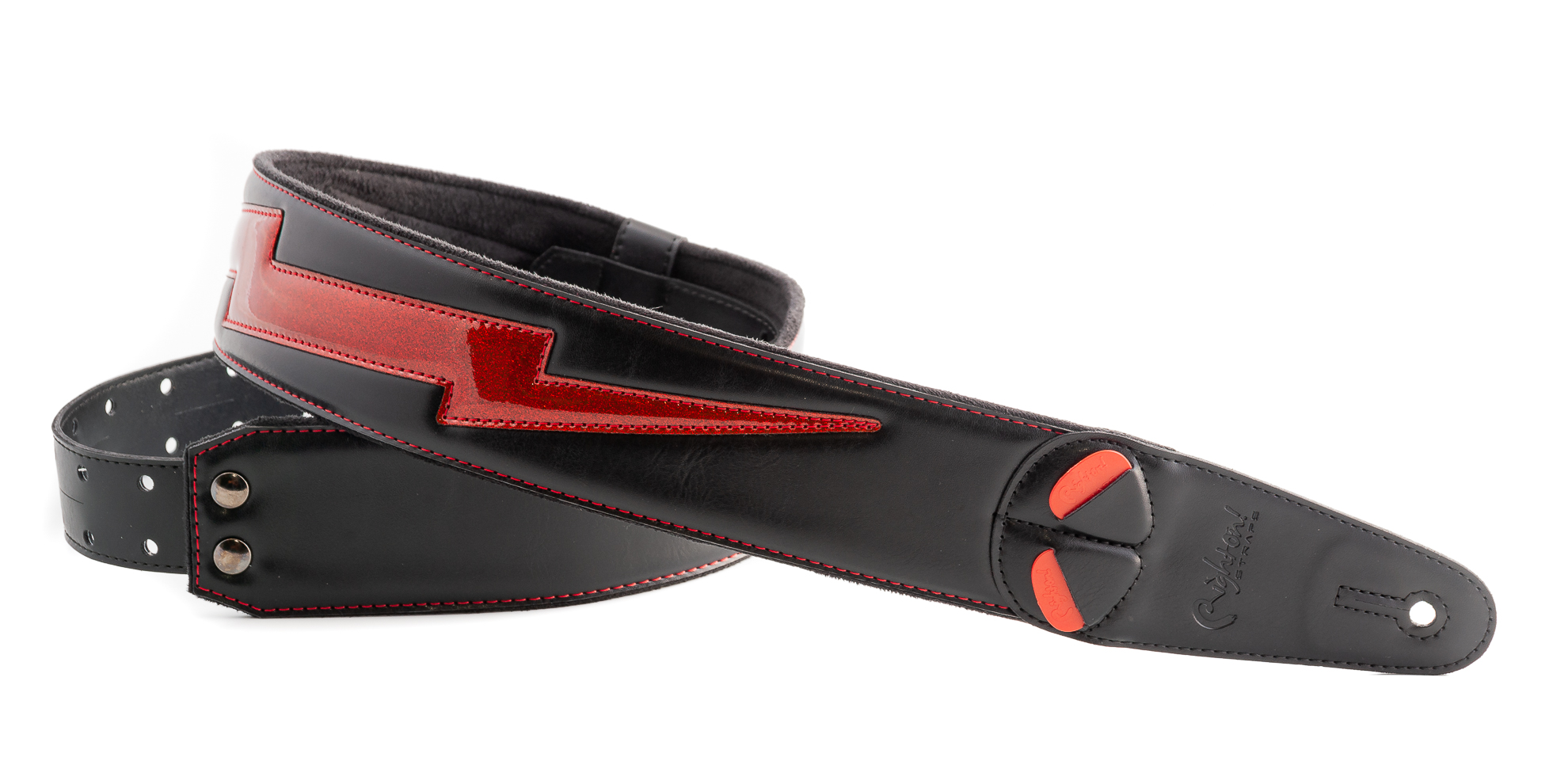 Bolt II Red  Glitter