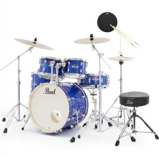 Export EXX 5-PCS Drum Set Midnight Blue