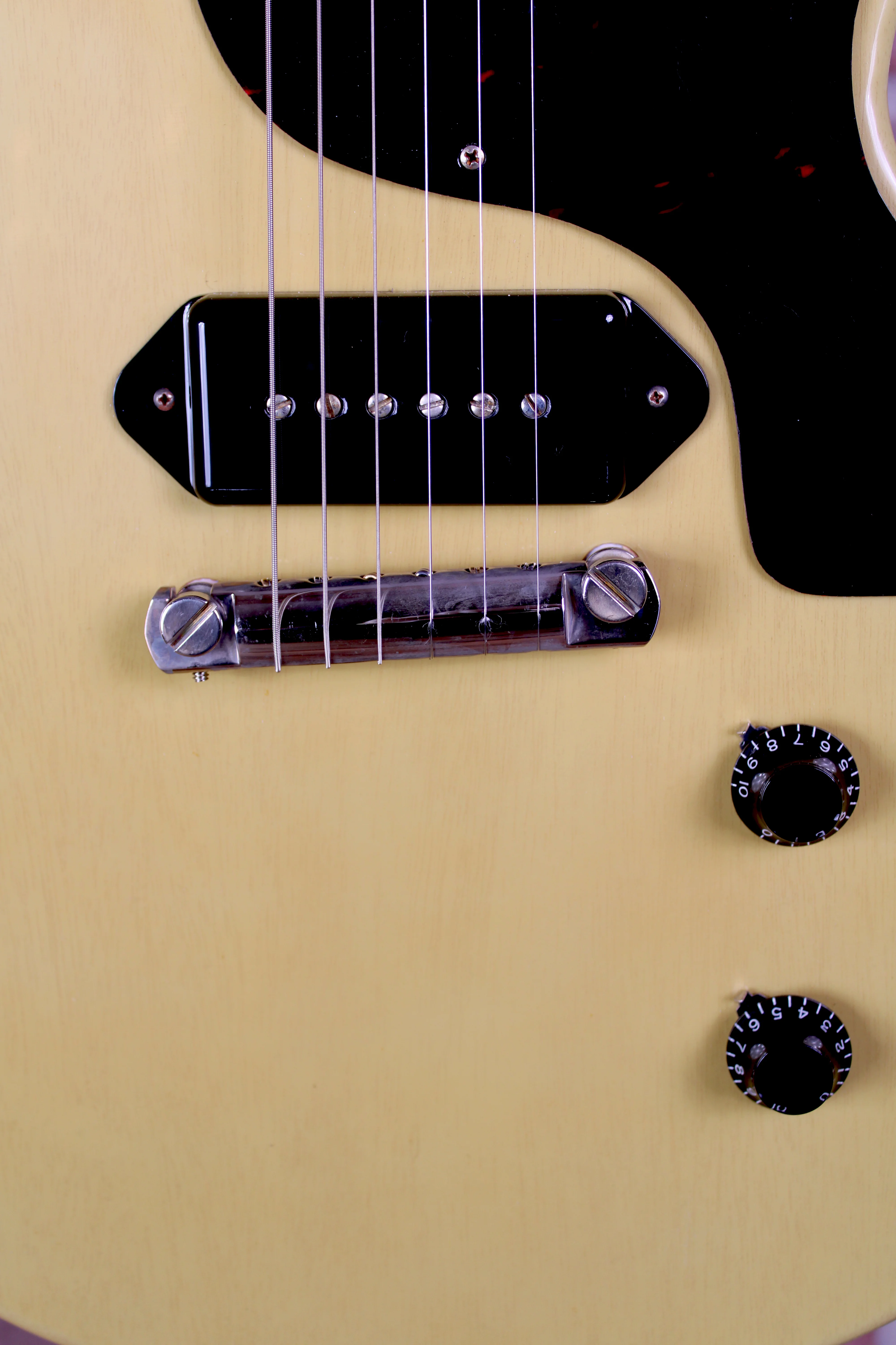 1958 Les Paul Junior Double Cut Reissue VOS TV Yellow