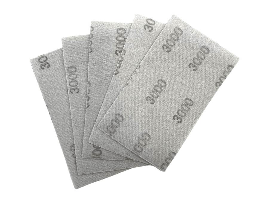 Flex sandpaper 130 x 75 mm sheets P3000 - 5 pcs Flex sandpaper 130 x 75 mm sheets P3000 - 5 pcs