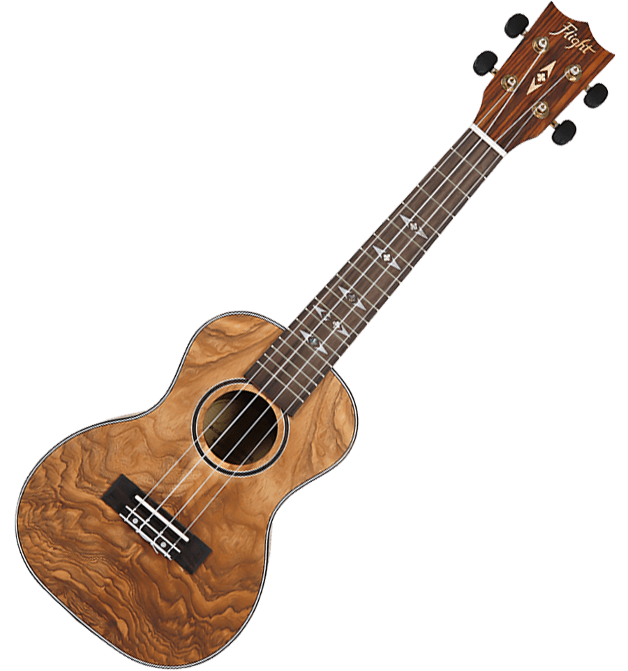 Concert Ukulele Quilted Ash DUC410 QA