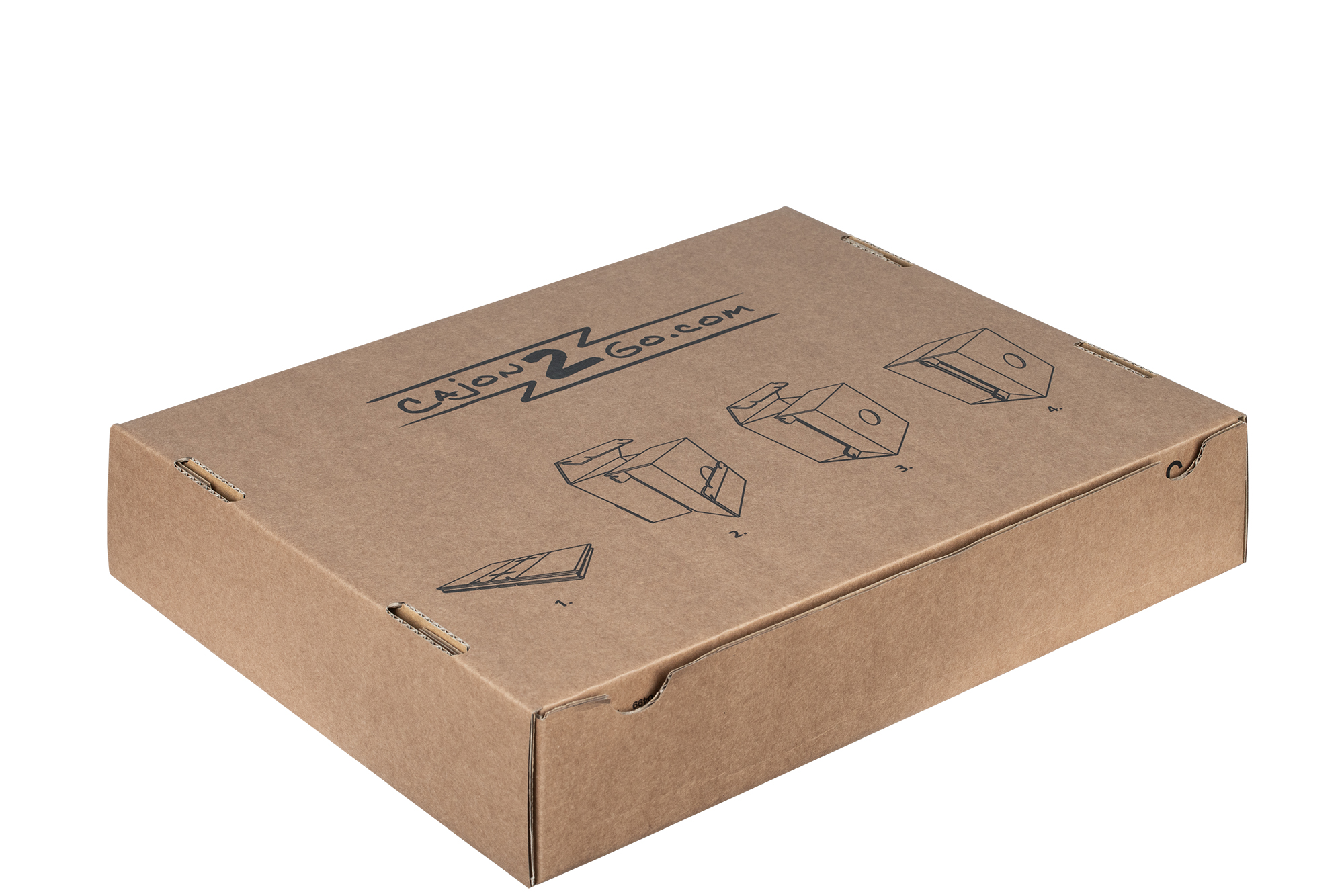 Cajon2Go – Cardboard Cajon faltbar