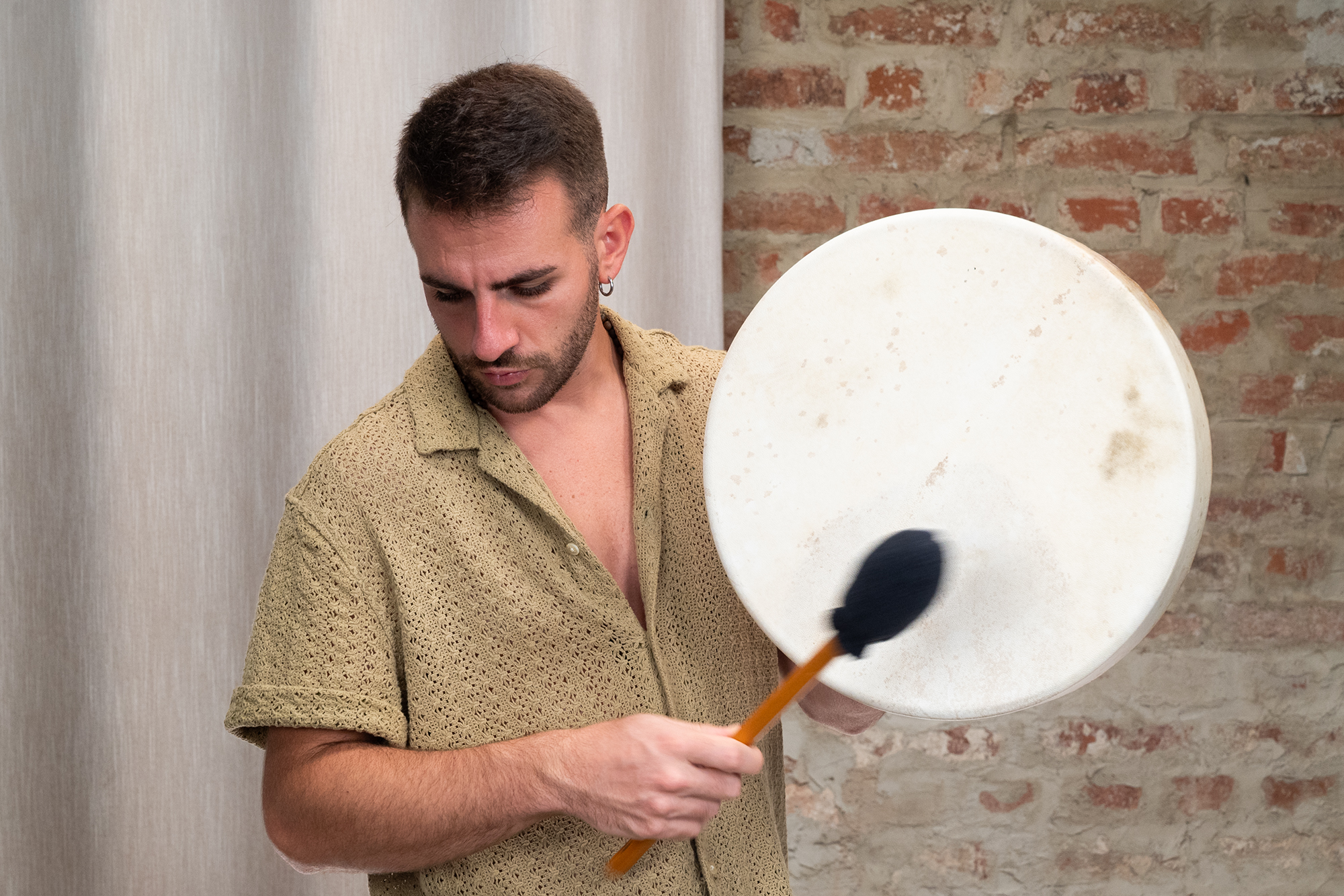 Spirit Drum Ziegenfell 15.35"