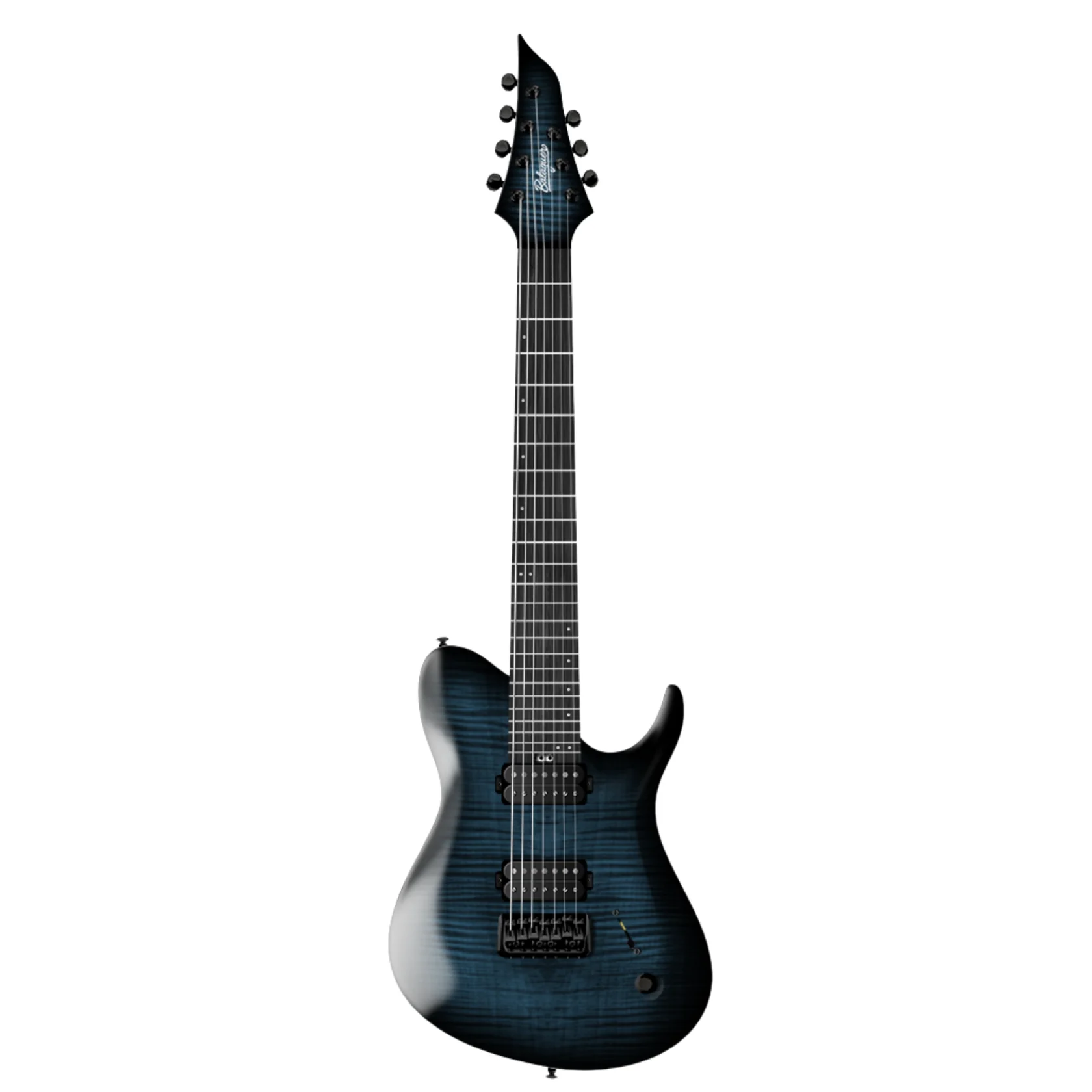Standard Seraph 7 Baritone Satin Royal Royal Blue Burst E-Gitarre
