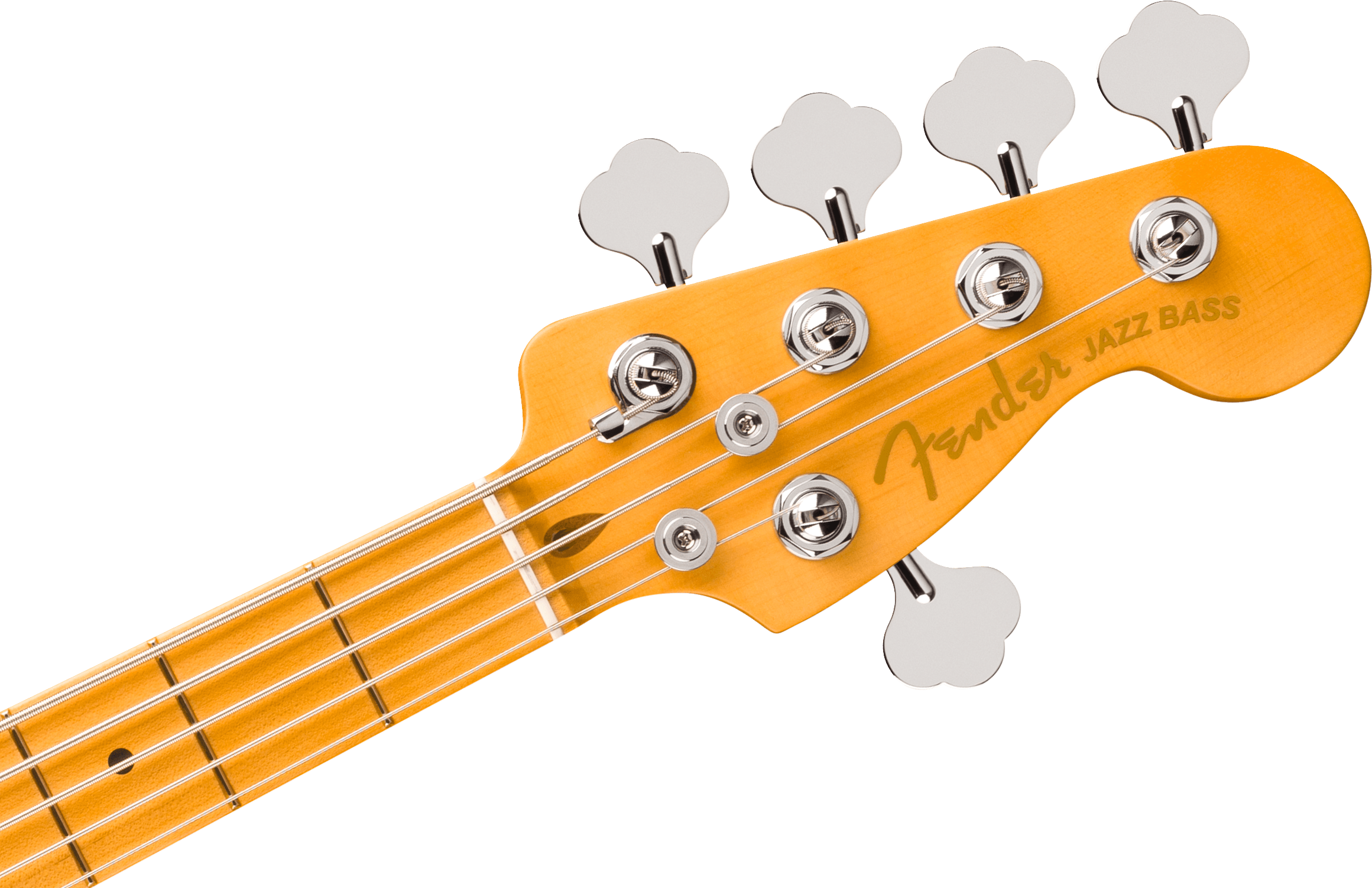 American Ultra II Jazz Bass V Maple Sinister Red